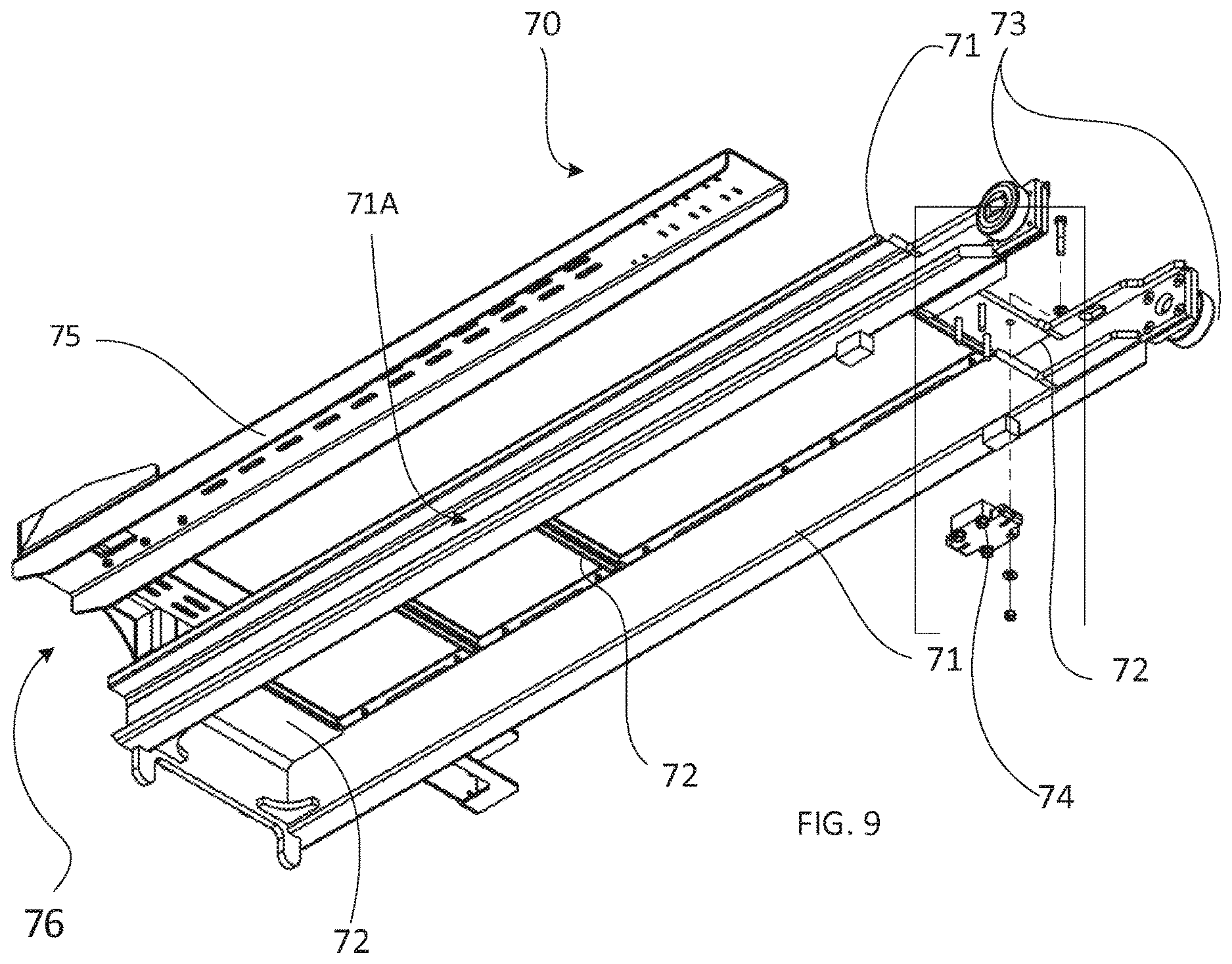 Patent US12612249 Figure 8 – Mechanical arm