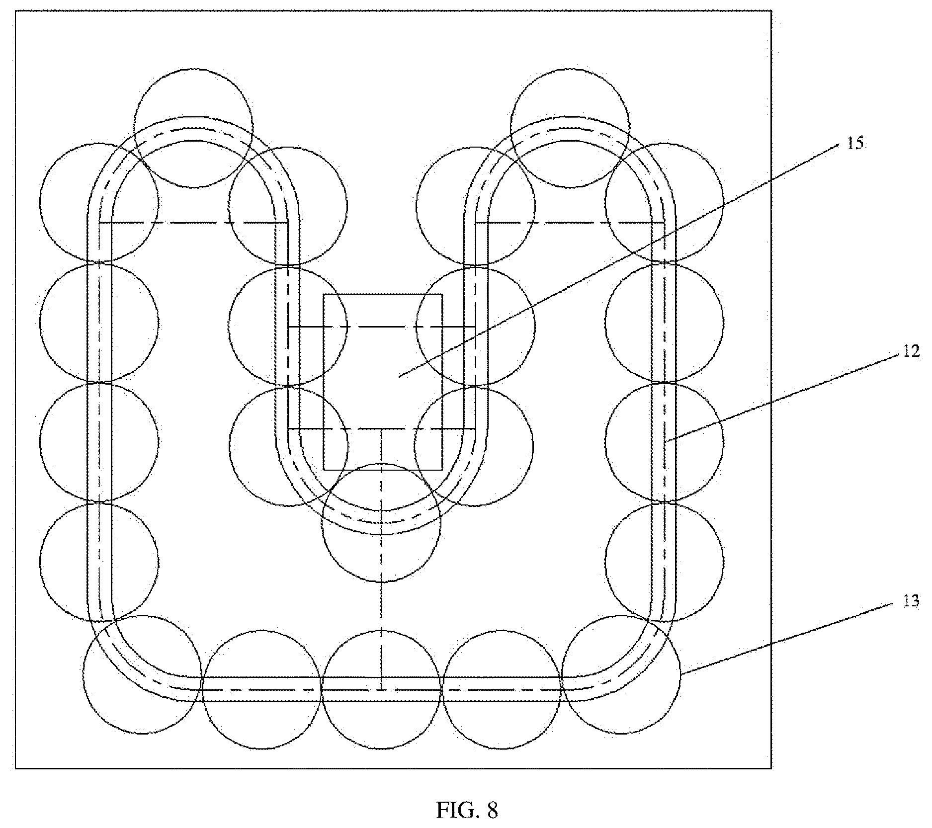 Patent US12612252 Figure 6 – Cyclic rotary dispensing device and vending device having same
