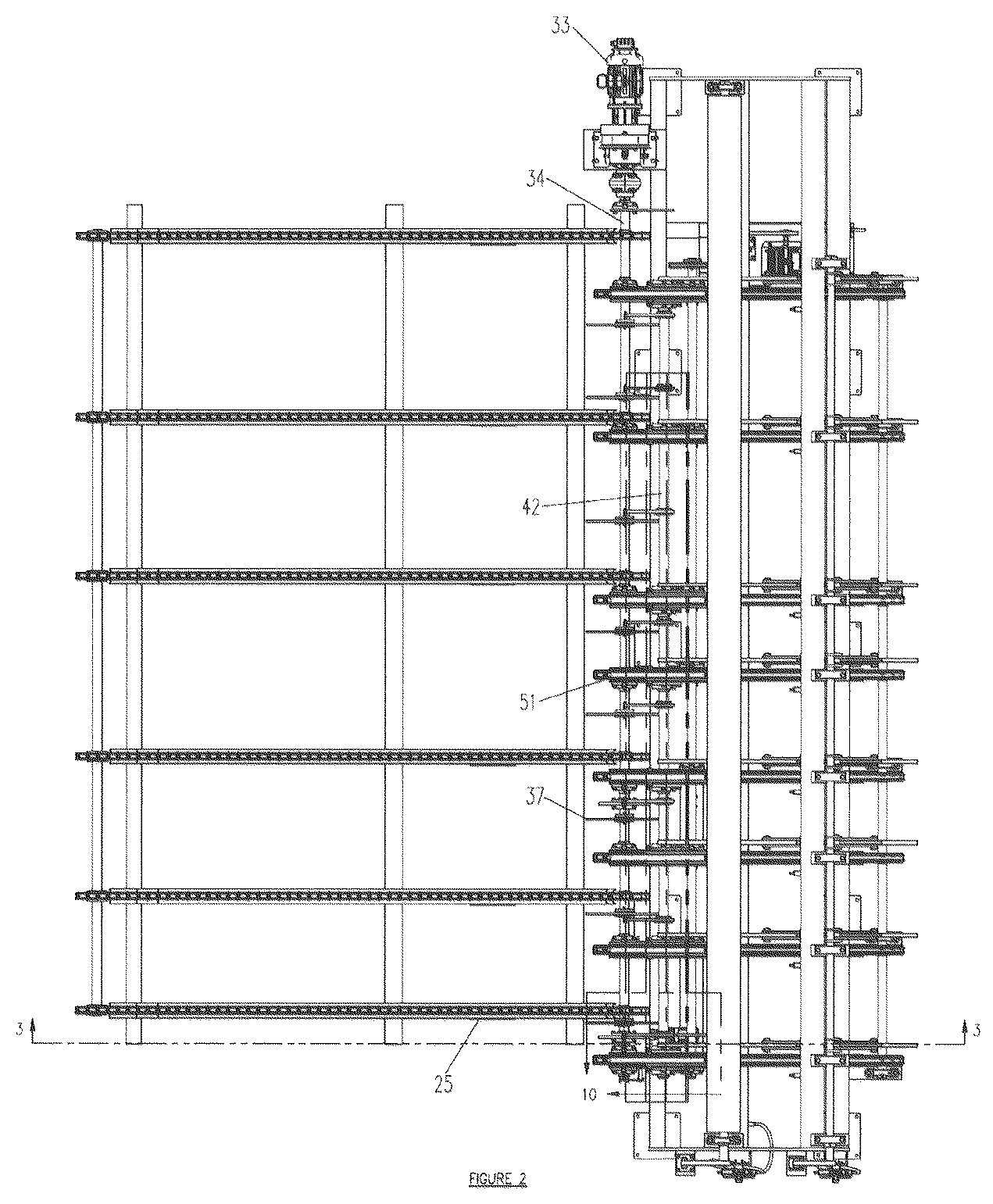 Patent US12612259 Figure 2 – Board feeder
