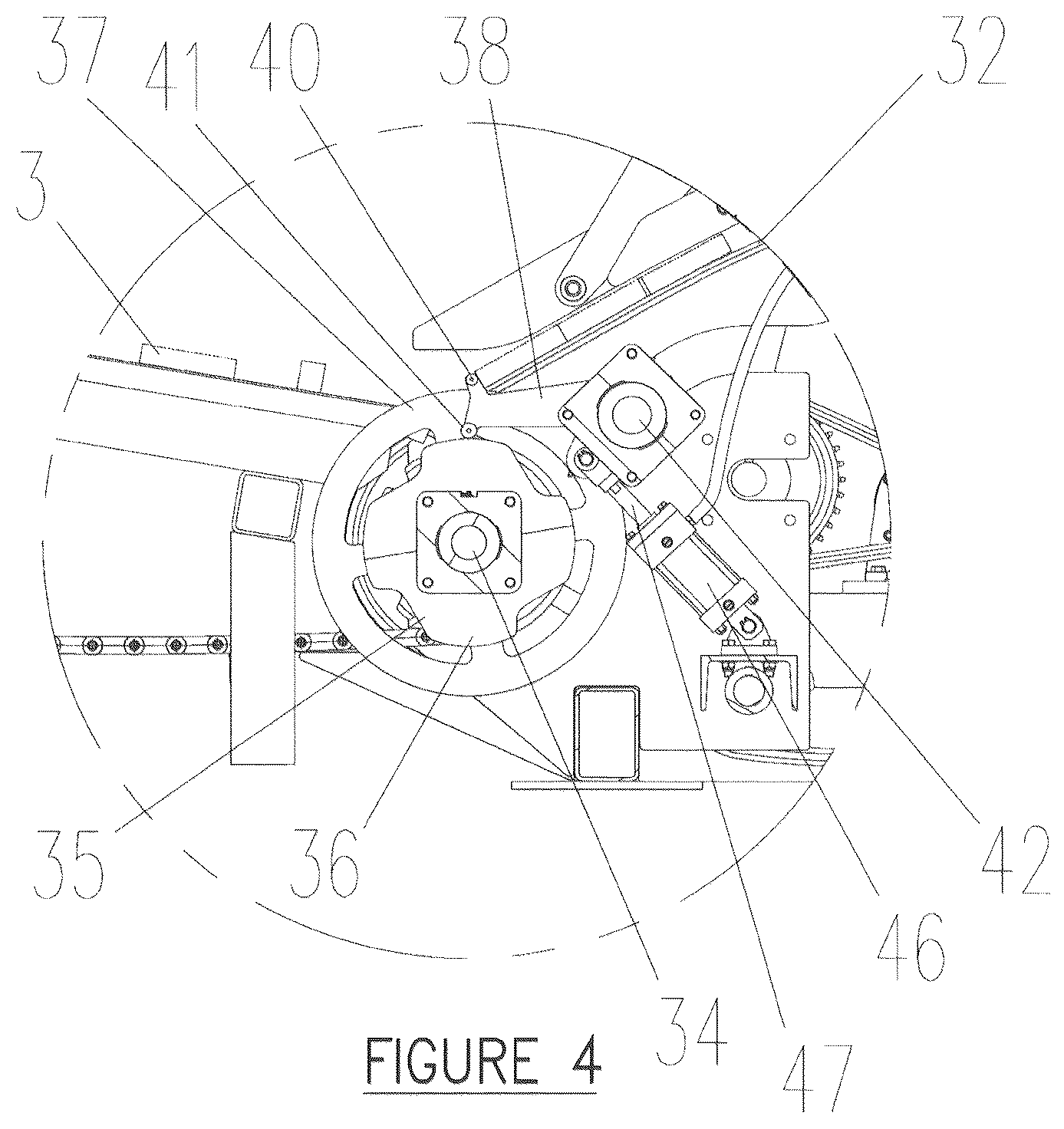 Patent US12612259 Figure 4 – Board feeder