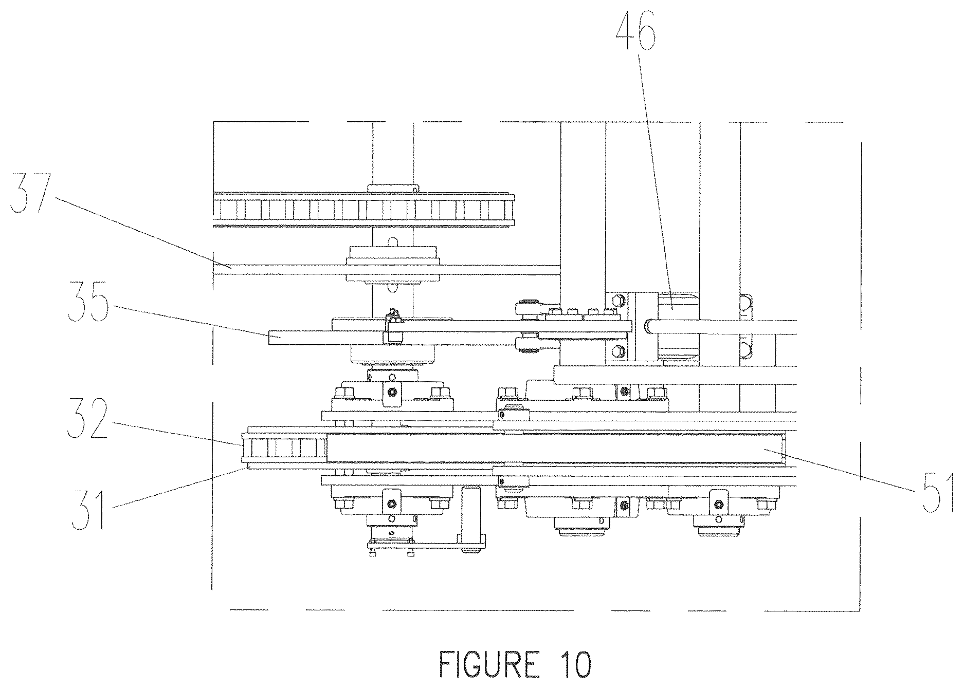 Patent US12612259 Figure 10 – Board feeder