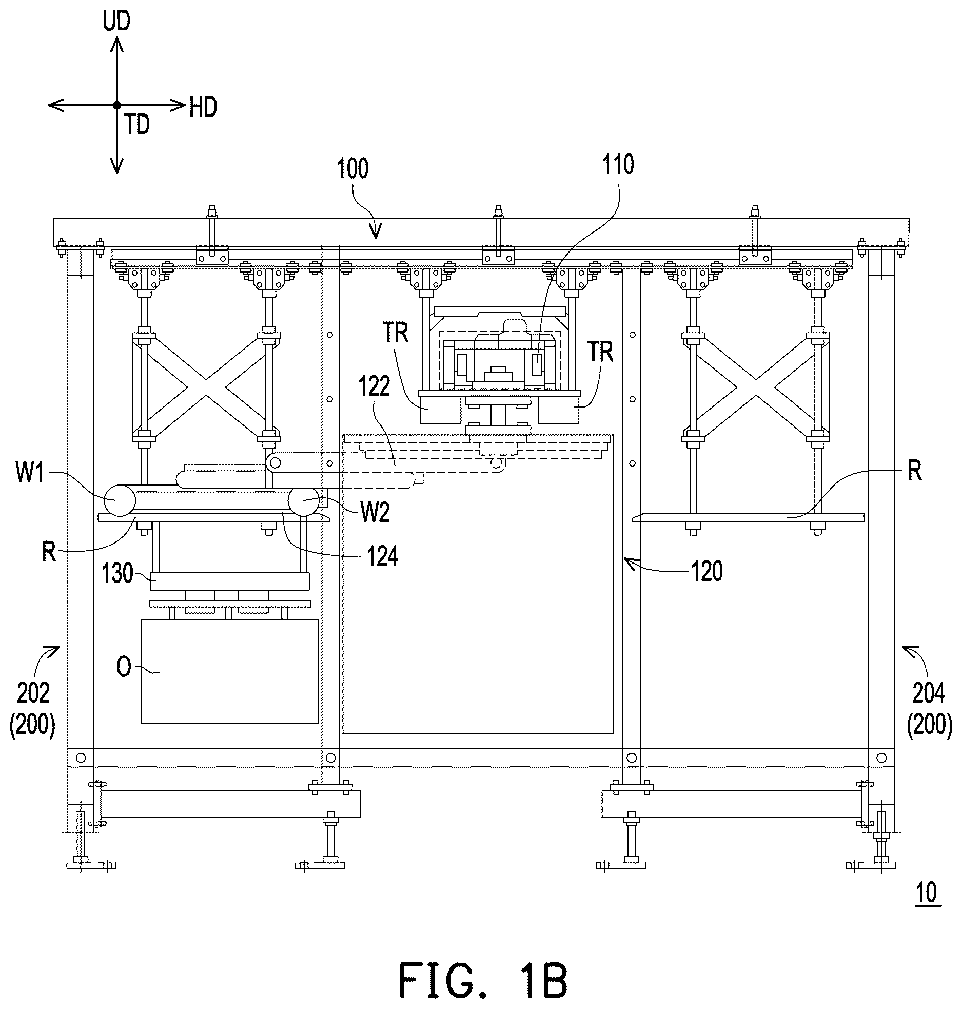 Patent US12612260 Figure 2 – Object conveying system