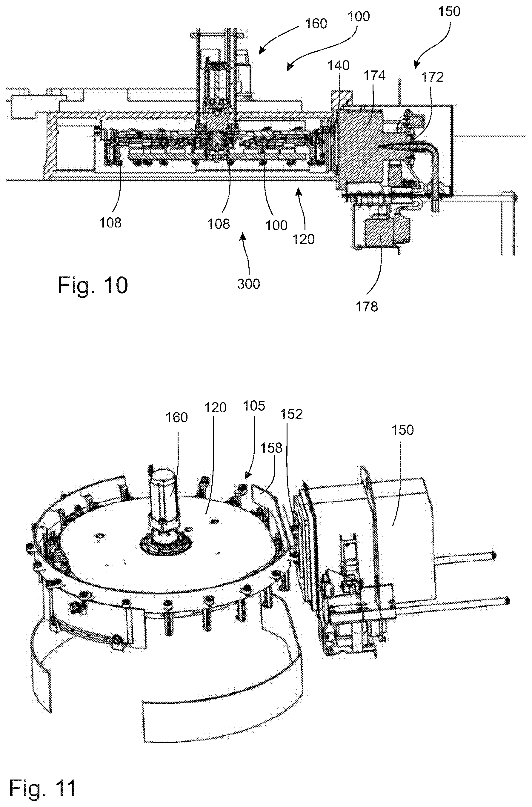 Patent US12612262 Figure 10 – Apparatus and method for treating and in particular sterilising containers