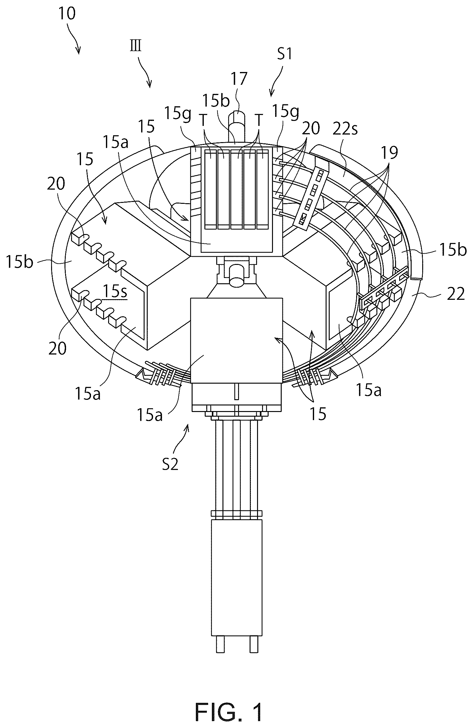 Patent US12612263 Figure 1 – Conveyance apparatus and conveyance method