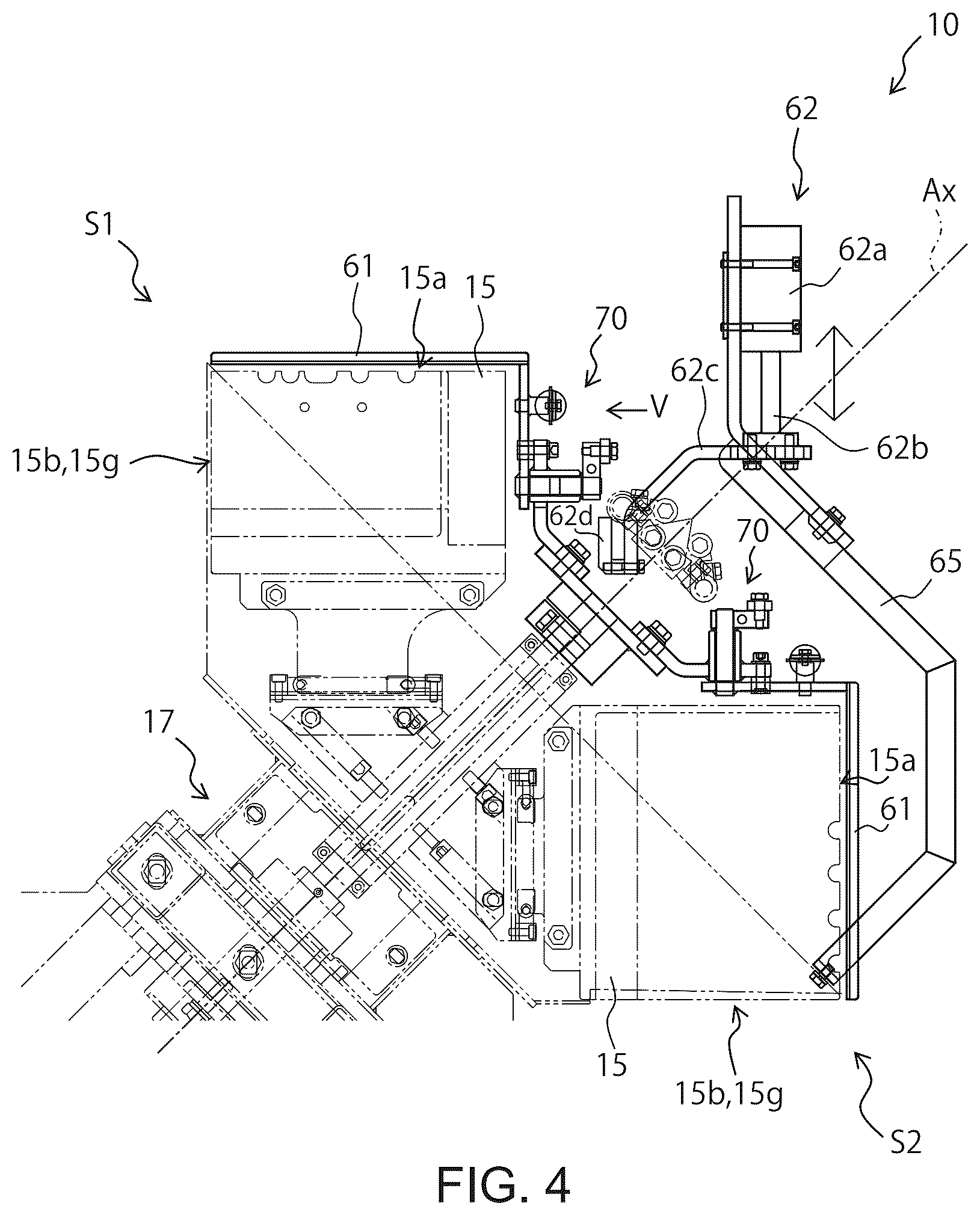 Patent US12612263 Figure 4 – Conveyance apparatus and conveyance method