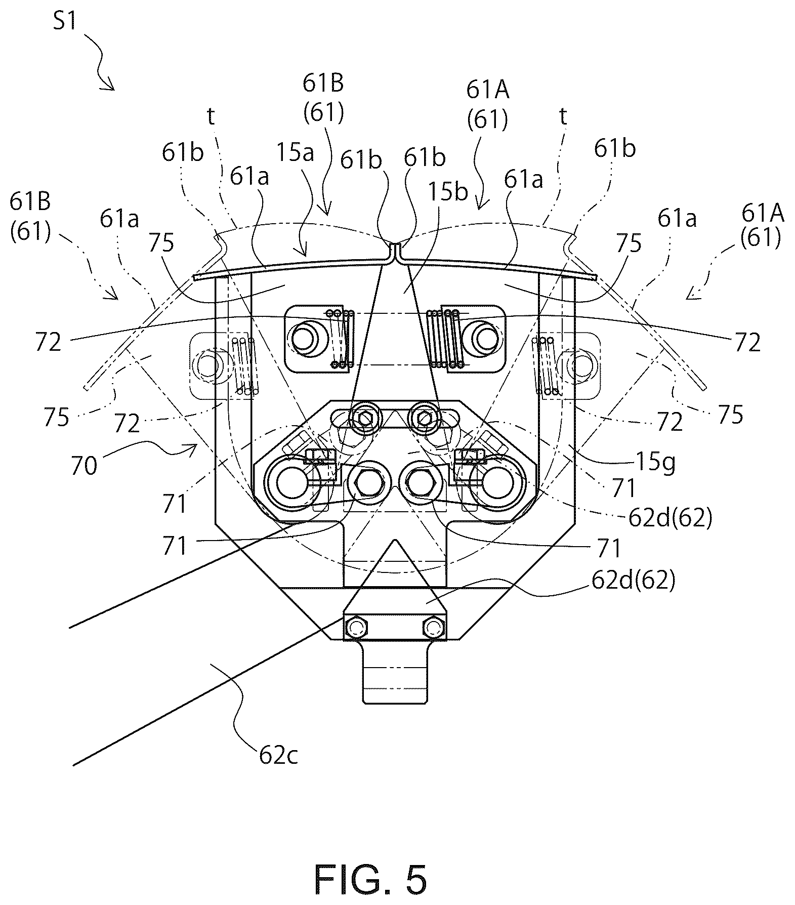Patent US12612263 Figure 5 – Conveyance apparatus and conveyance method