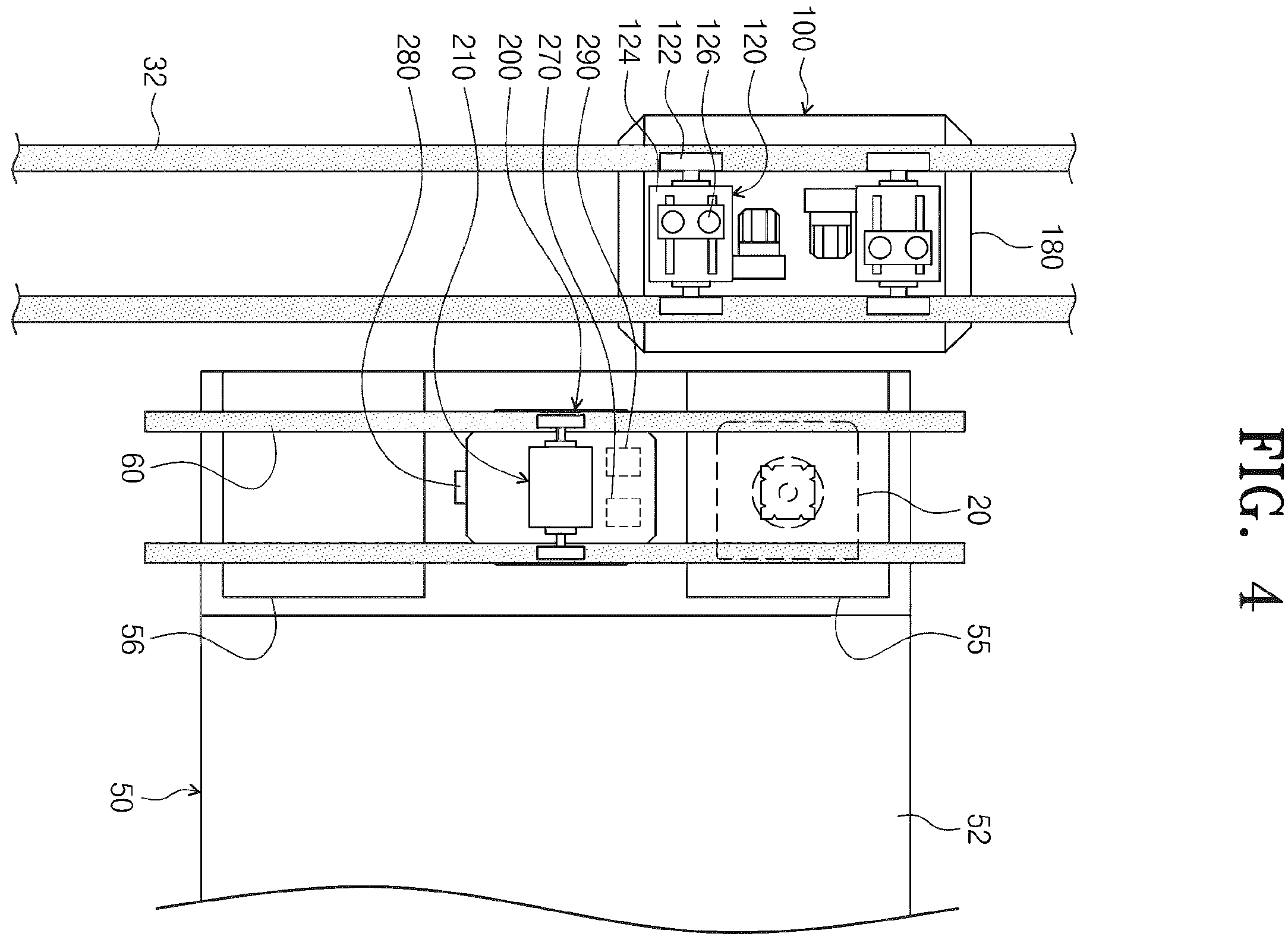 Patent US12612264 Figure 4 – Article transferring apparatus and article transferring method