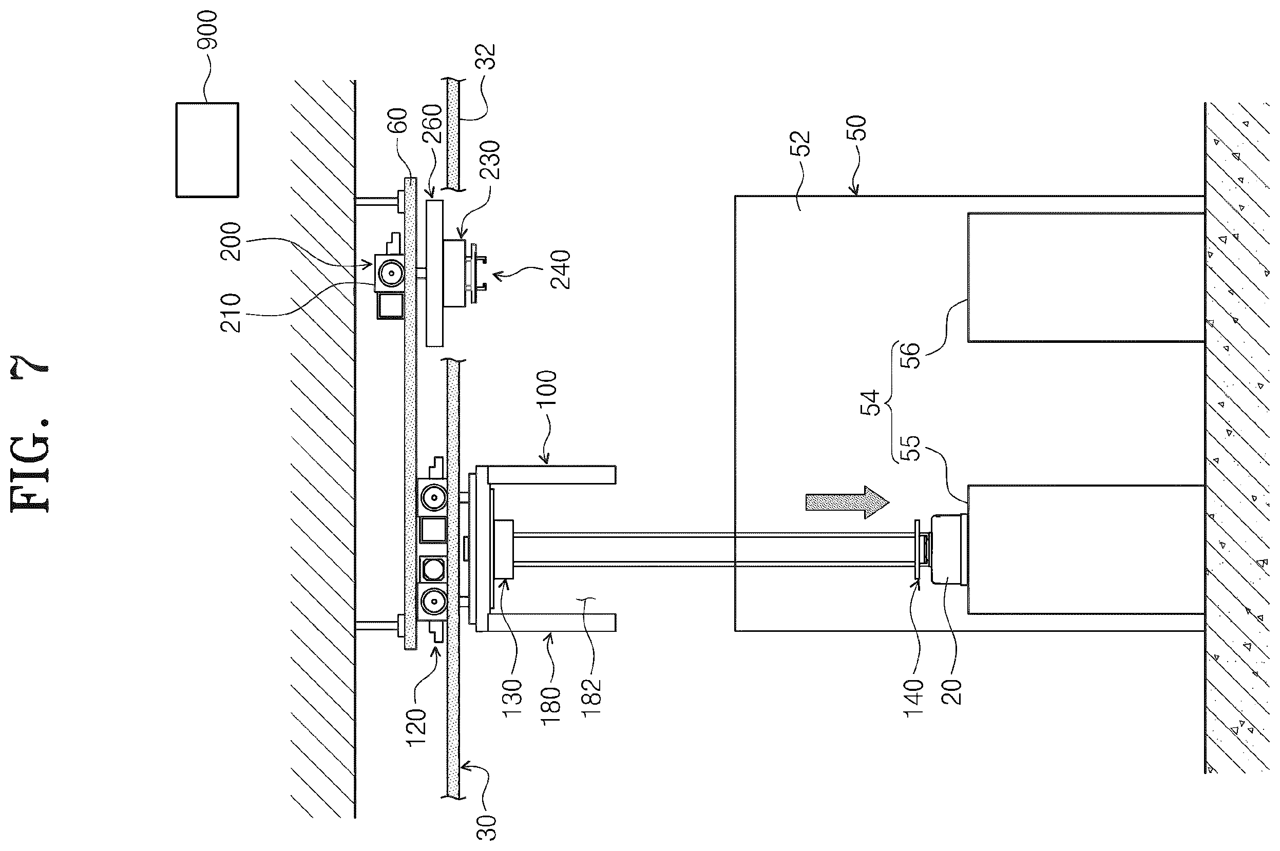 Patent US12612264 Figure 6 – Article transferring apparatus and article transferring method