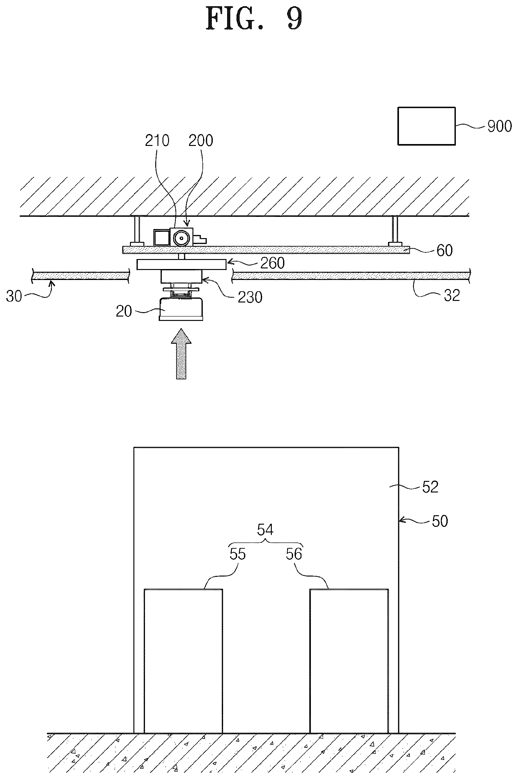 Patent US12612264 Figure 8 – Article transferring apparatus and article transferring method
