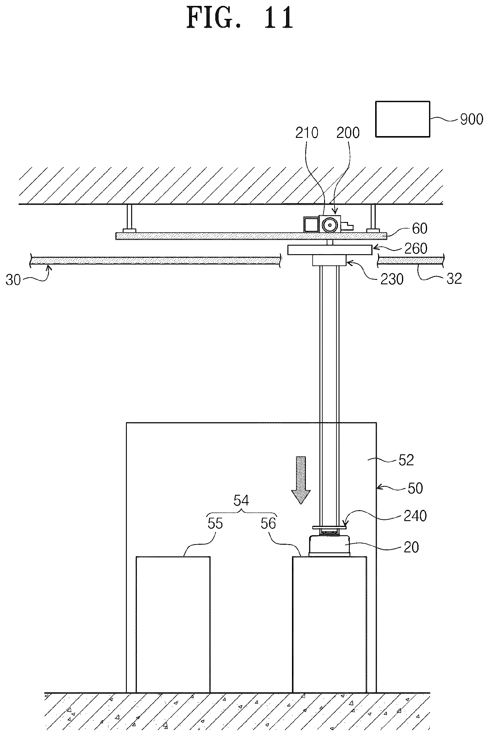 Patent US12612264 Figure 10 – Article transferring apparatus and article transferring method
