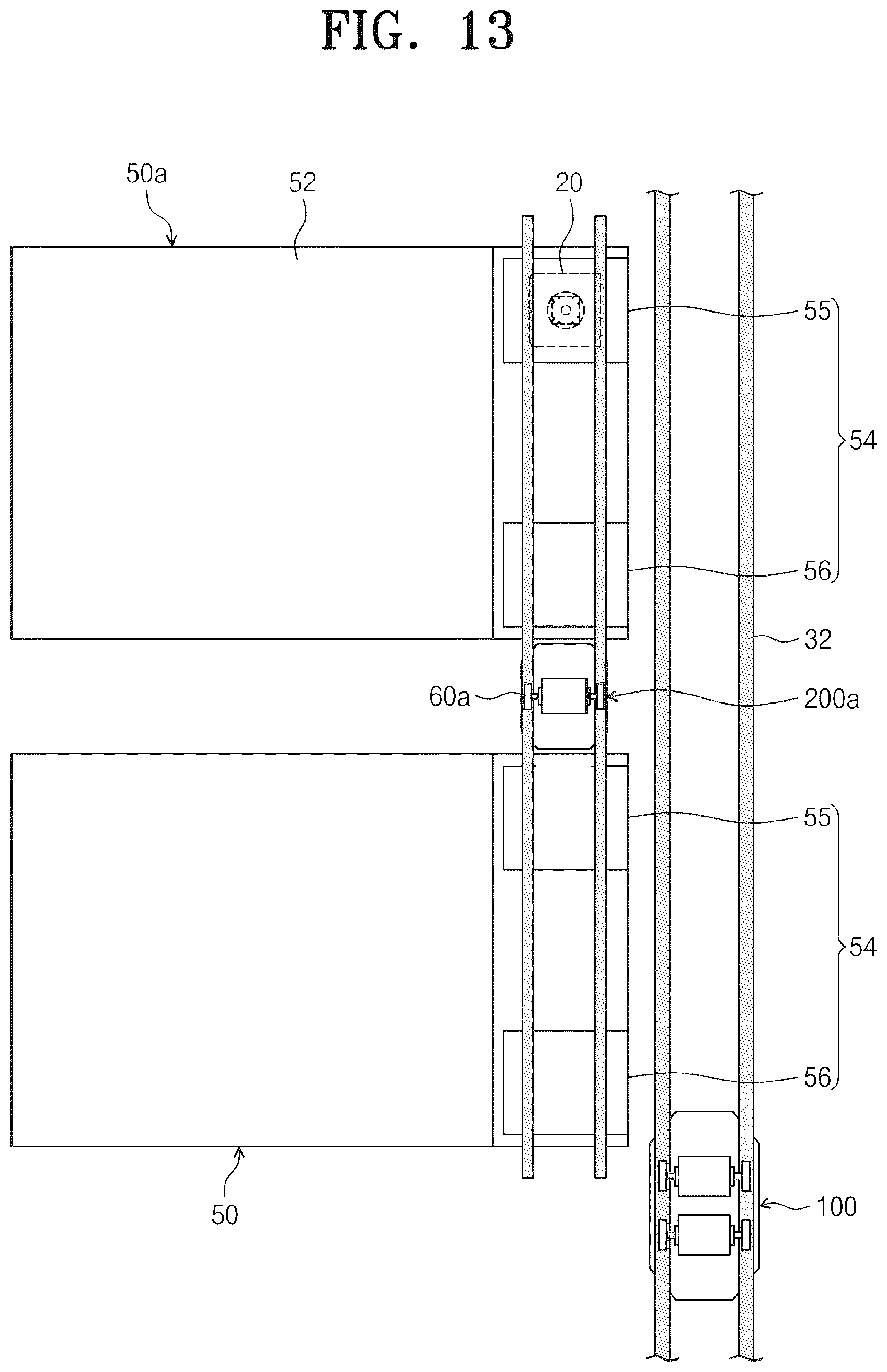 Patent US12612264 Figure 12 – Article transferring apparatus and article transferring method