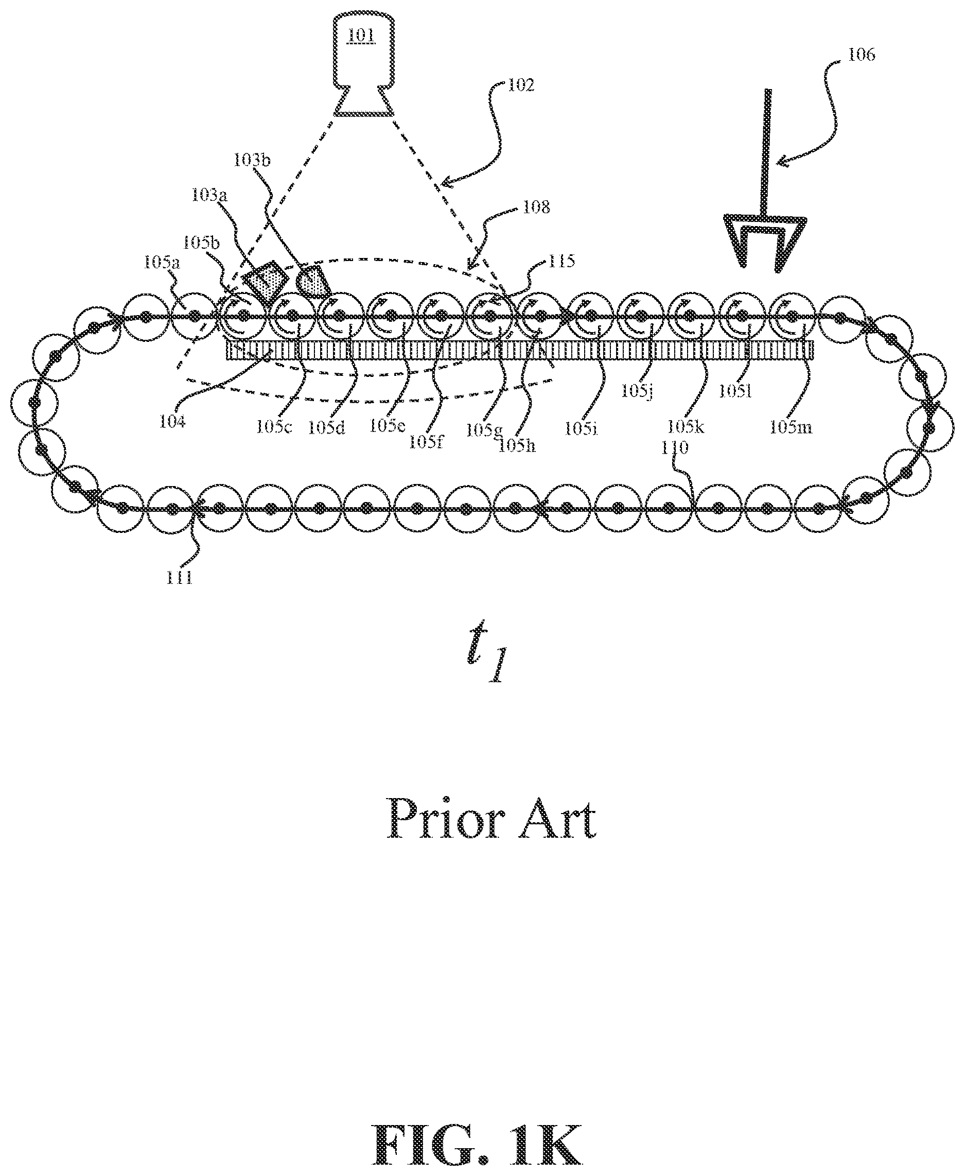 Patent US12612265 Figure 11 – Stable positioning of product for robotic picking off roller table