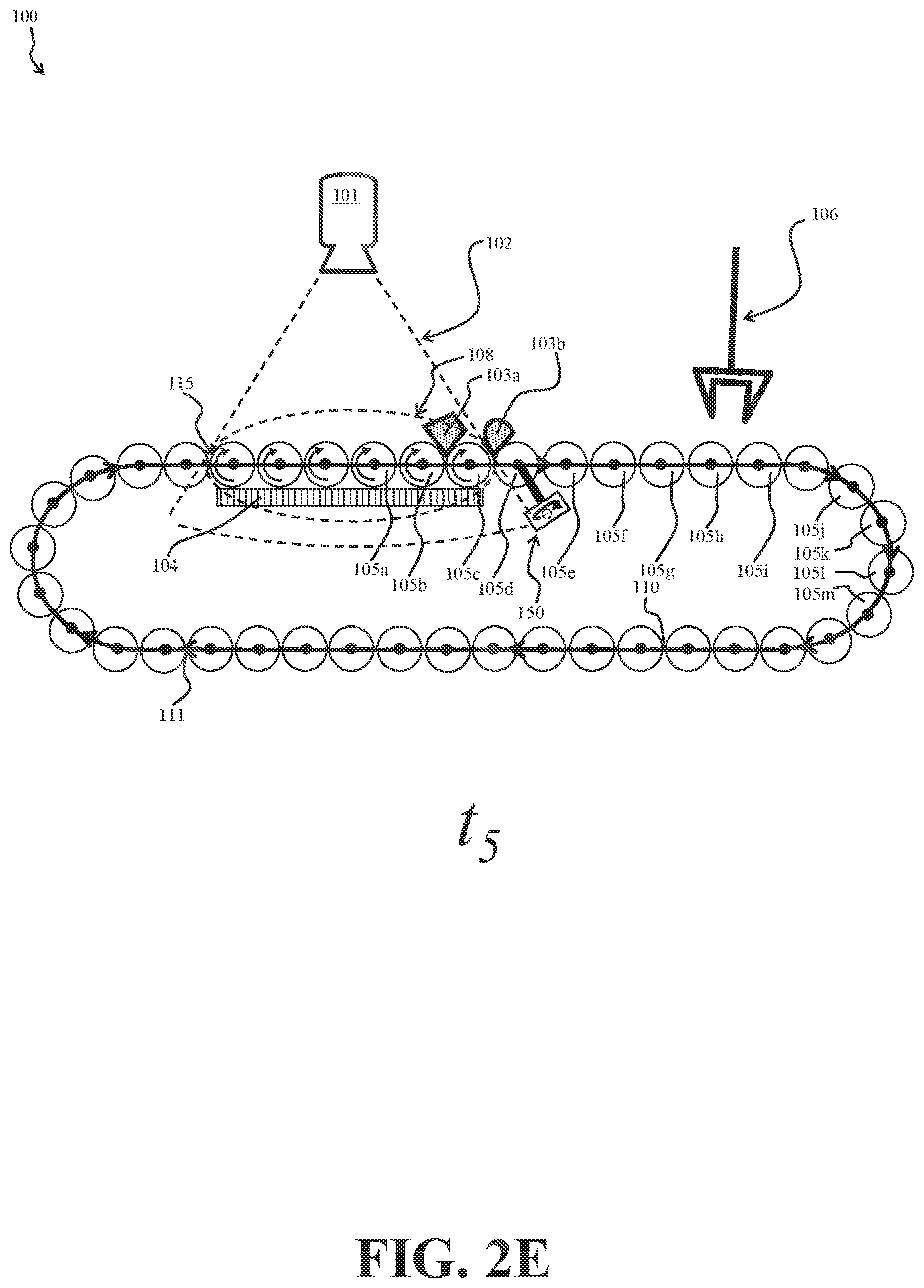 Patent US12612265 Figure 16 – Stable positioning of product for robotic picking off roller table