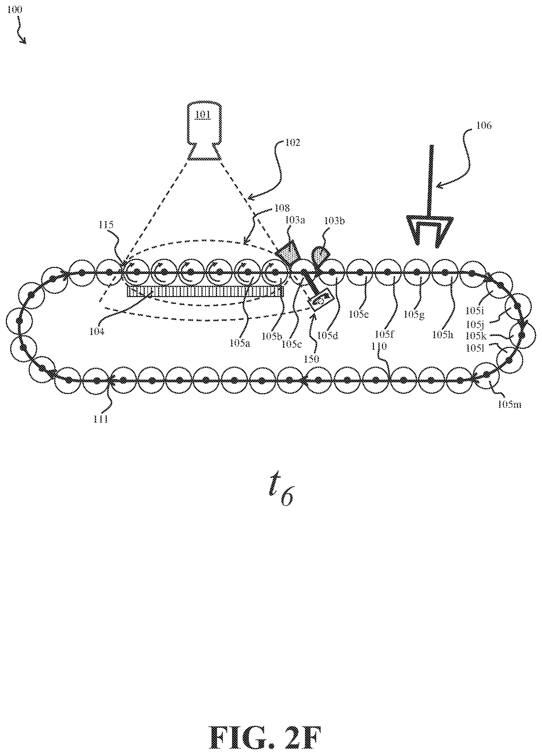 Patent US12612265 Figure 17 – Stable positioning of product for robotic picking off roller table