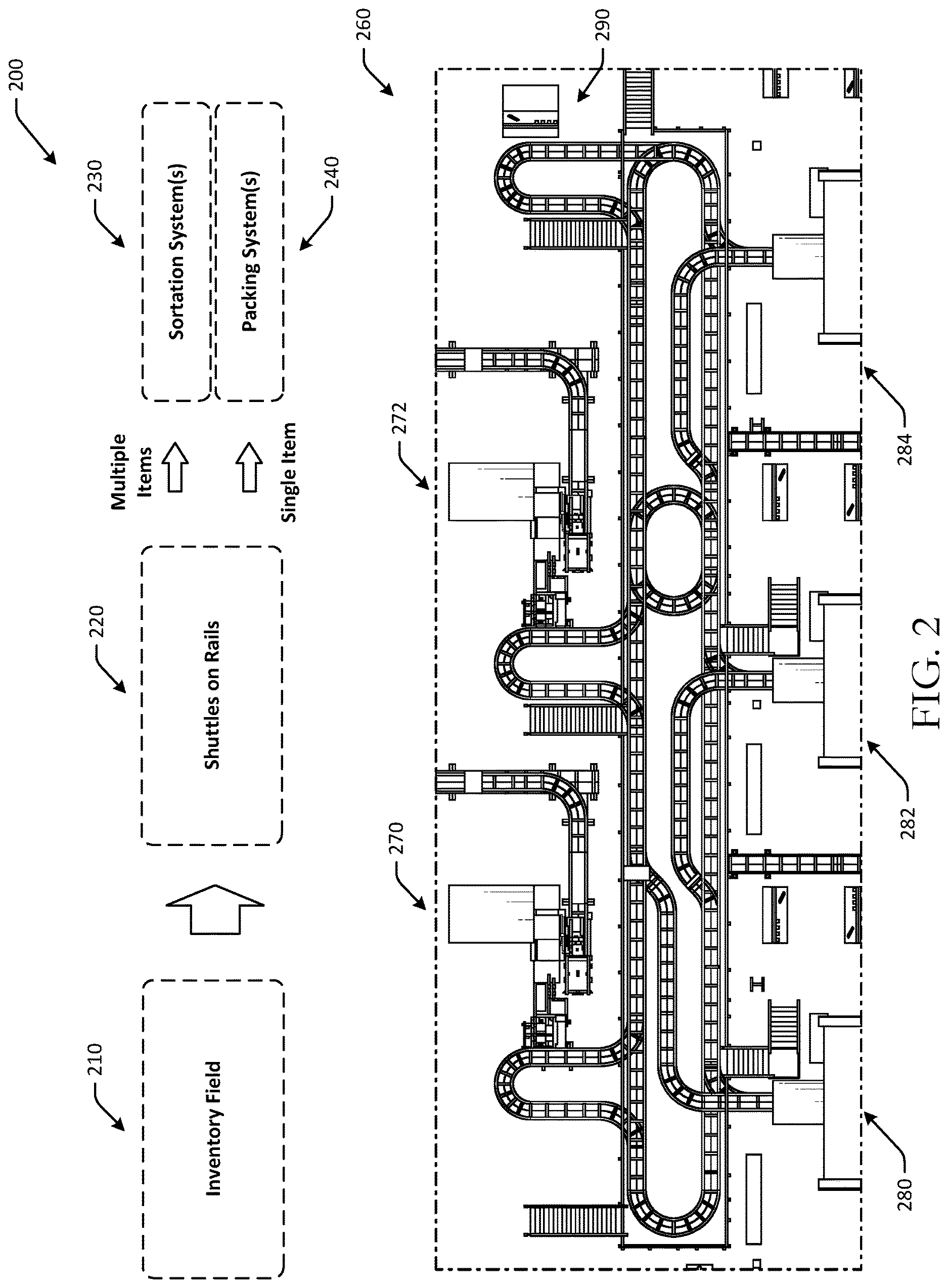 Patent US12612269 Figure 2 – Dynamic wheel assemblies for shuttles powered by linear synchronous motors