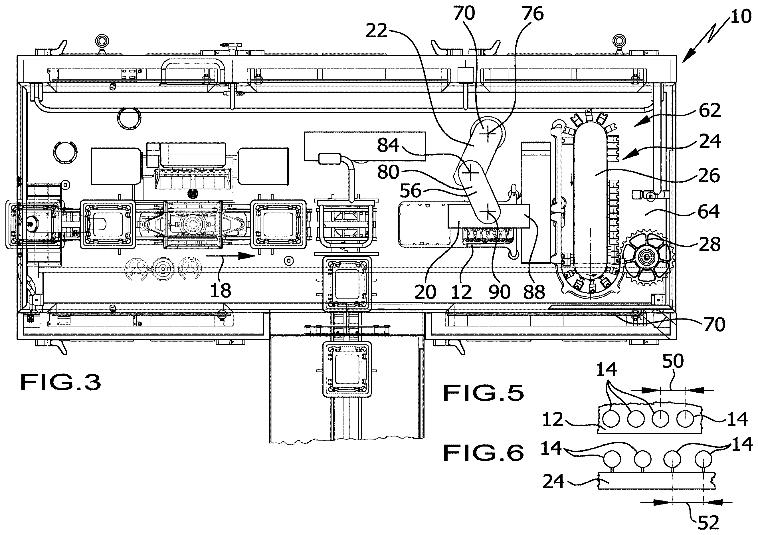 Patent US12612270 Figure 2 – Handling device for pharmaceutical containers, and processing system for pharmaceutical containers comprising a handling device