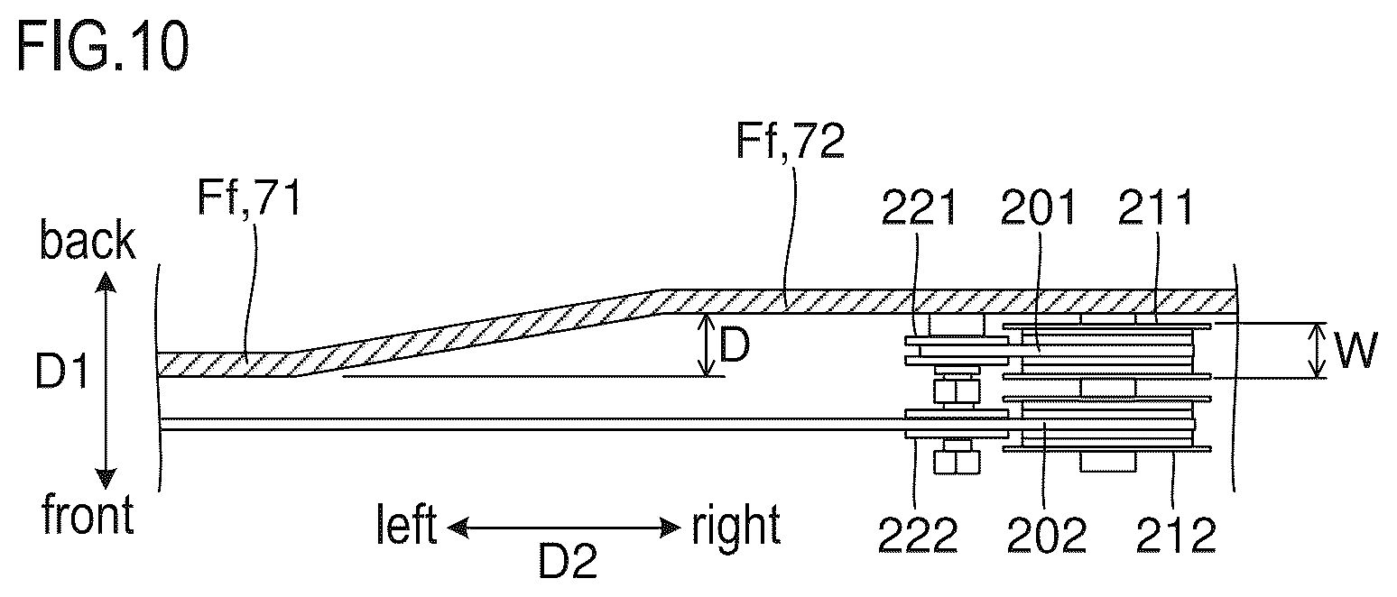 Patent US12612272 Figure 10 – Sheet storage device and image formation system including same