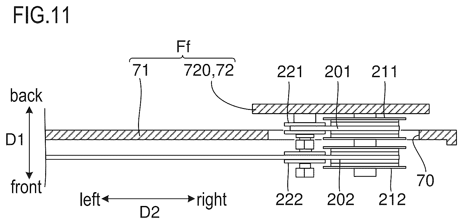 Patent US12612272 Figure 11 – Sheet storage device and image formation system including same