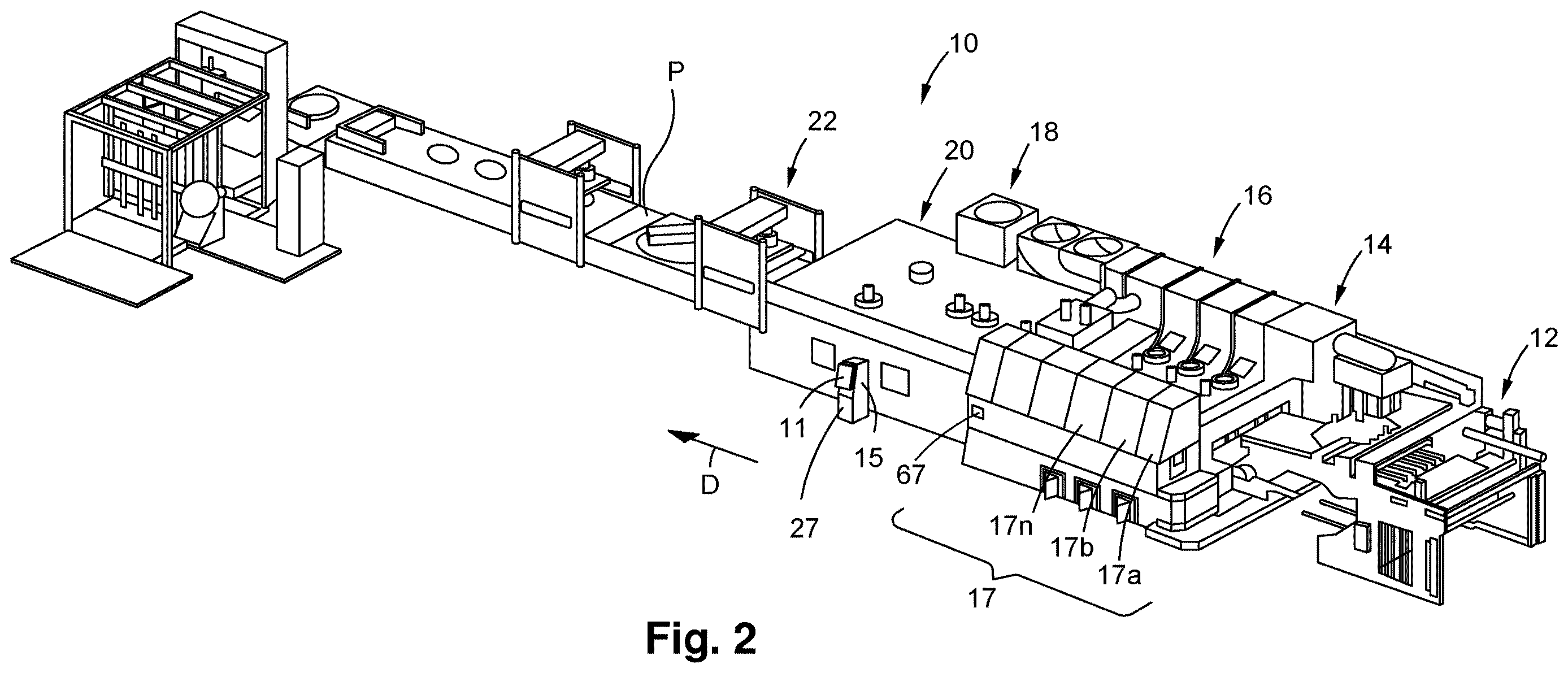 Patent US12612273 Figure 2 – Inversion transfer module for a converting machine