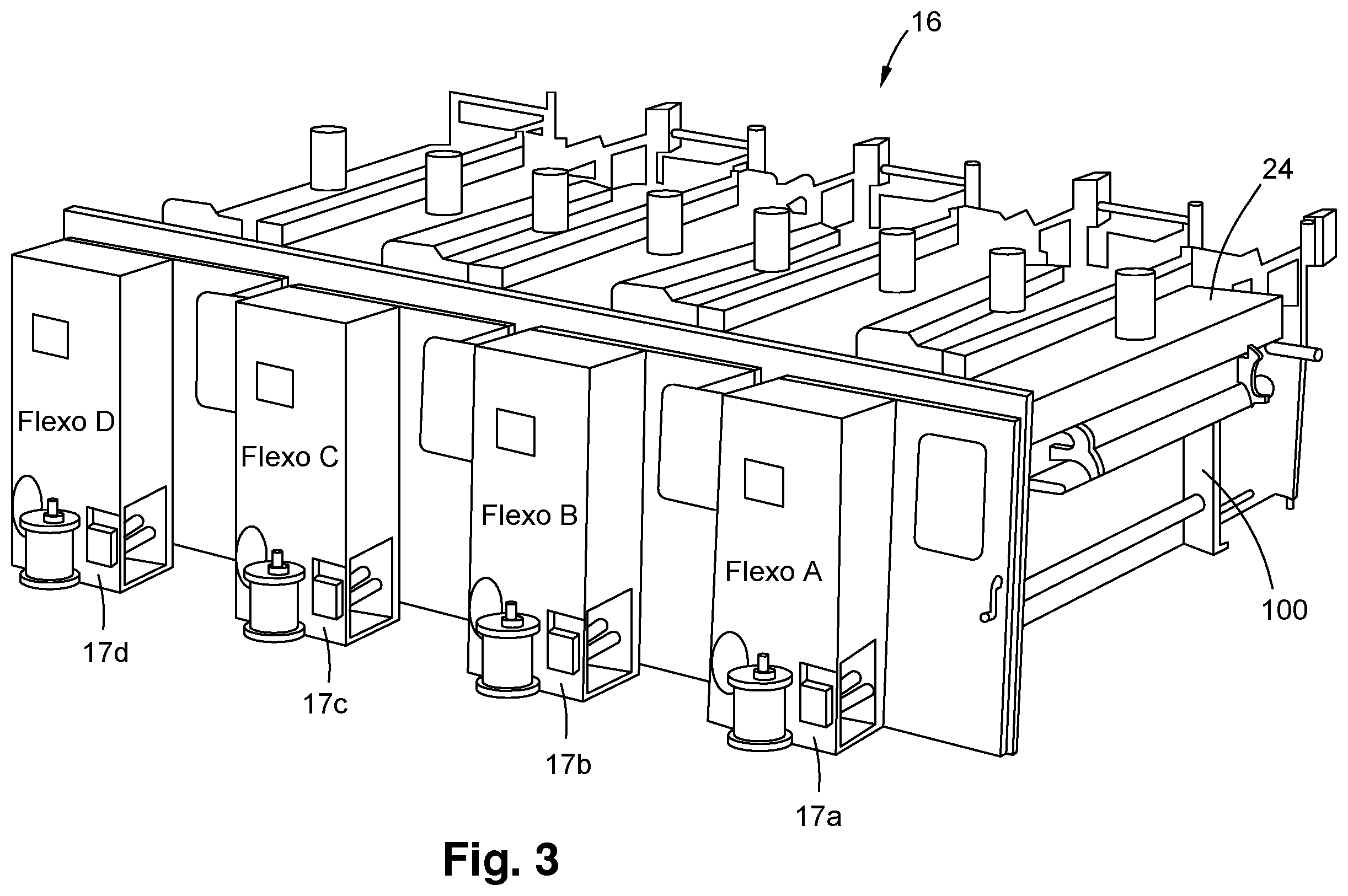 Patent US12612273 Figure 3 – Inversion transfer module for a converting machine
