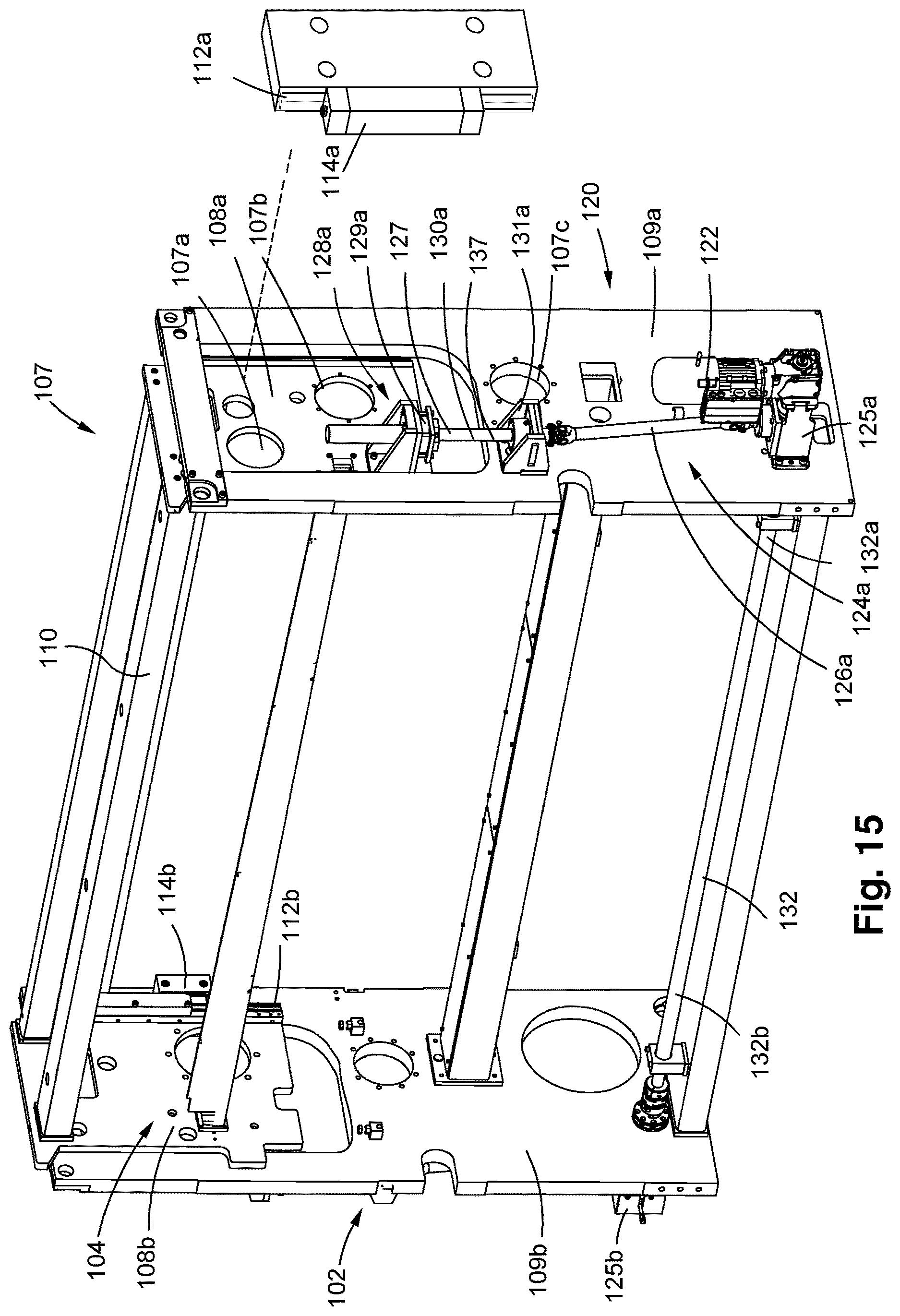 Patent US12612273 Figure 15 – Inversion transfer module for a converting machine