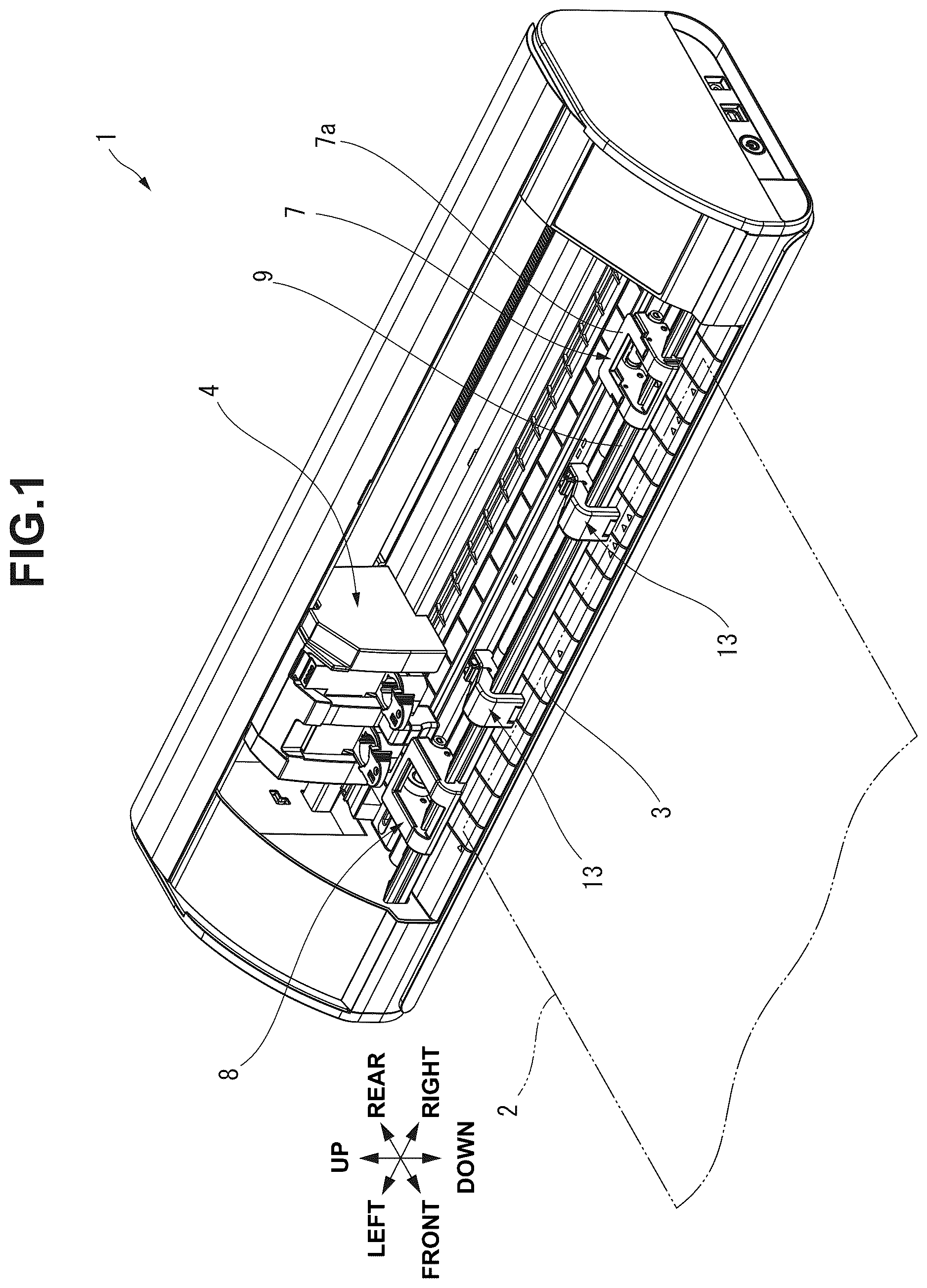 Patent US12612274 Figure 1 – Plotter