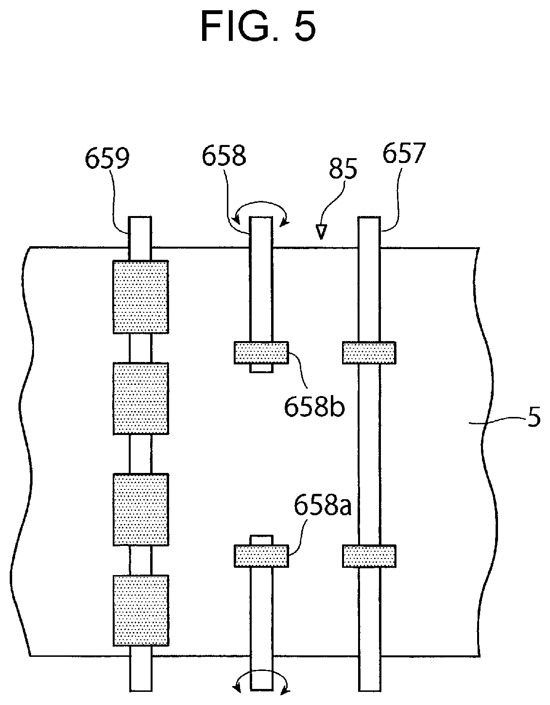 Patent US12612276 Figure 5 – Sheet transporting device and image forming apparatus