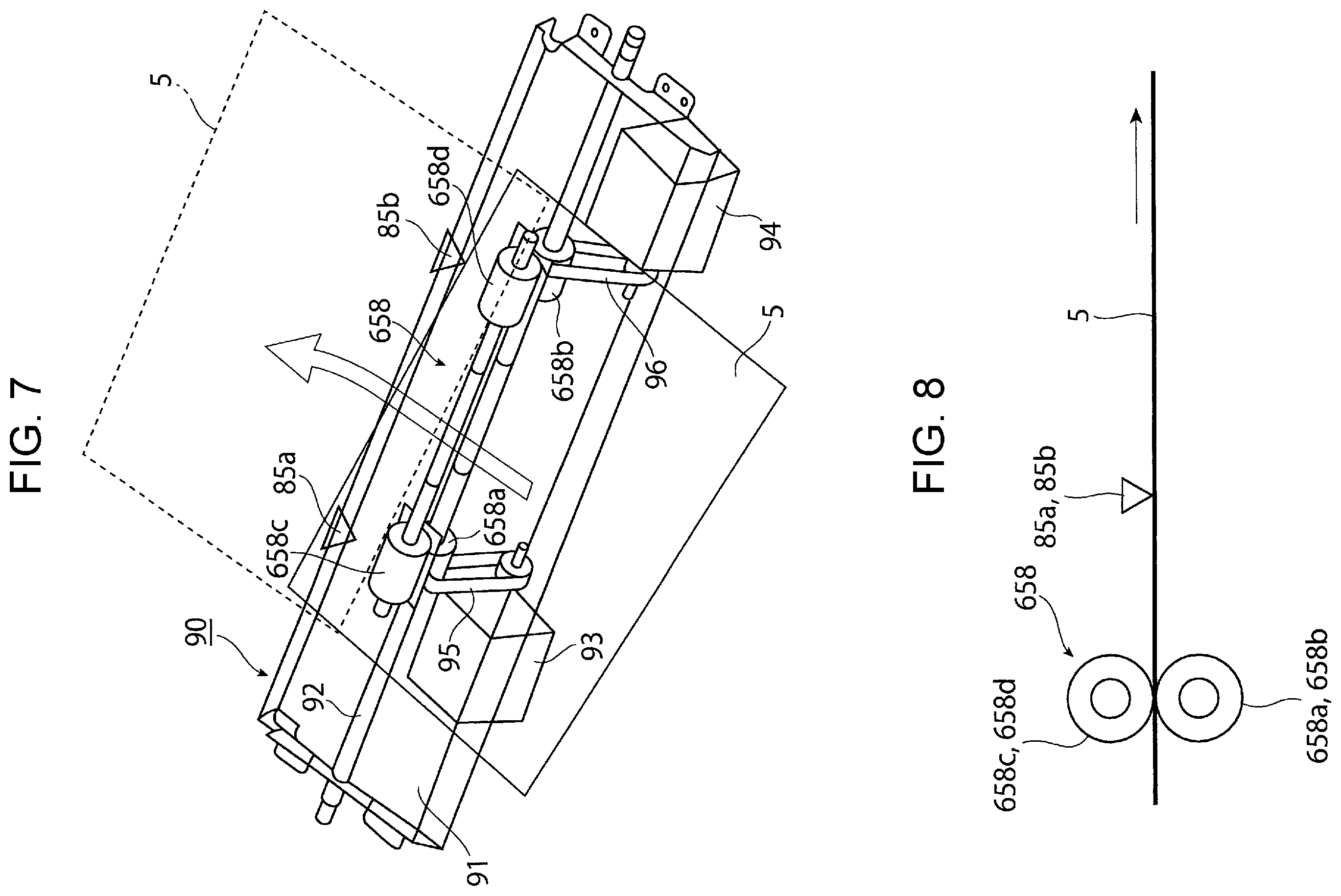 Patent US12612276 Figure 7 – Sheet transporting device and image forming apparatus