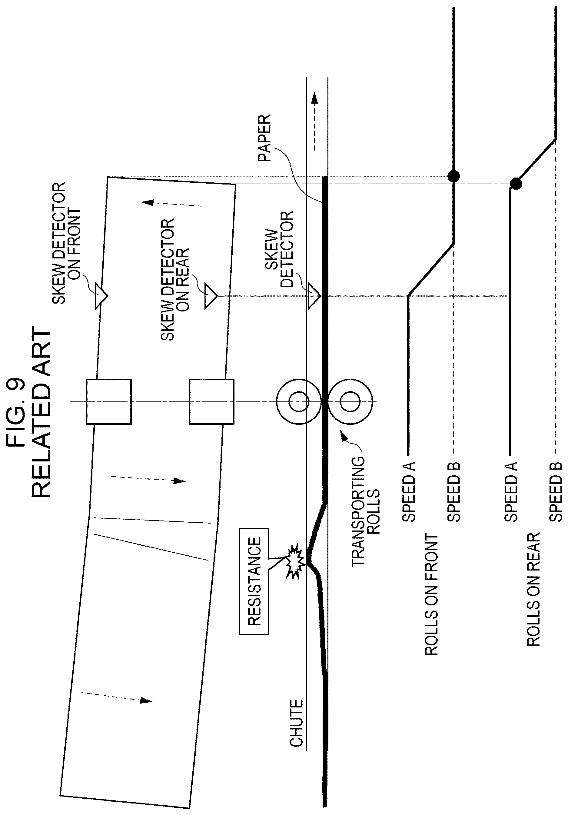 Patent US12612276 Figure 8 – Sheet transporting device and image forming apparatus
