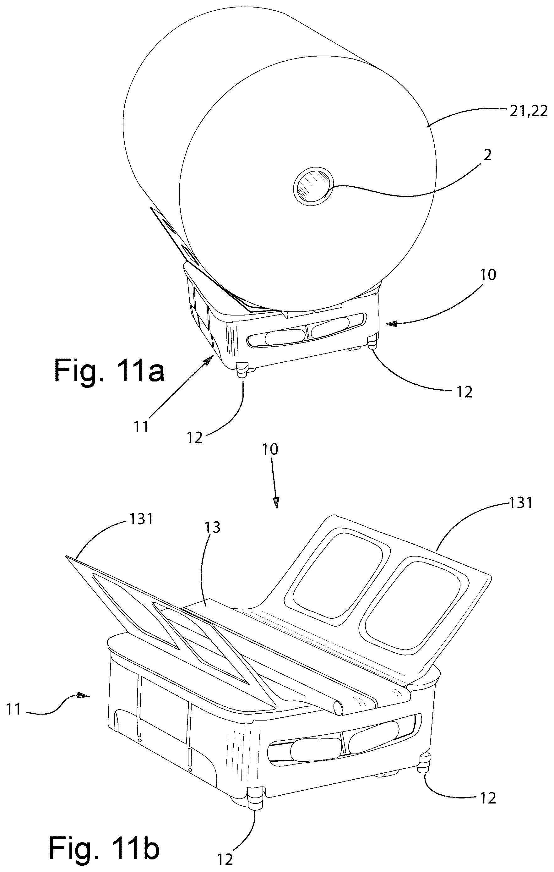 Patent US12612278 Figure 6 – Unwinder, in particular for unwinding reels of paper, semi-automatic plant comprising such unwinder and process for unwinding reels