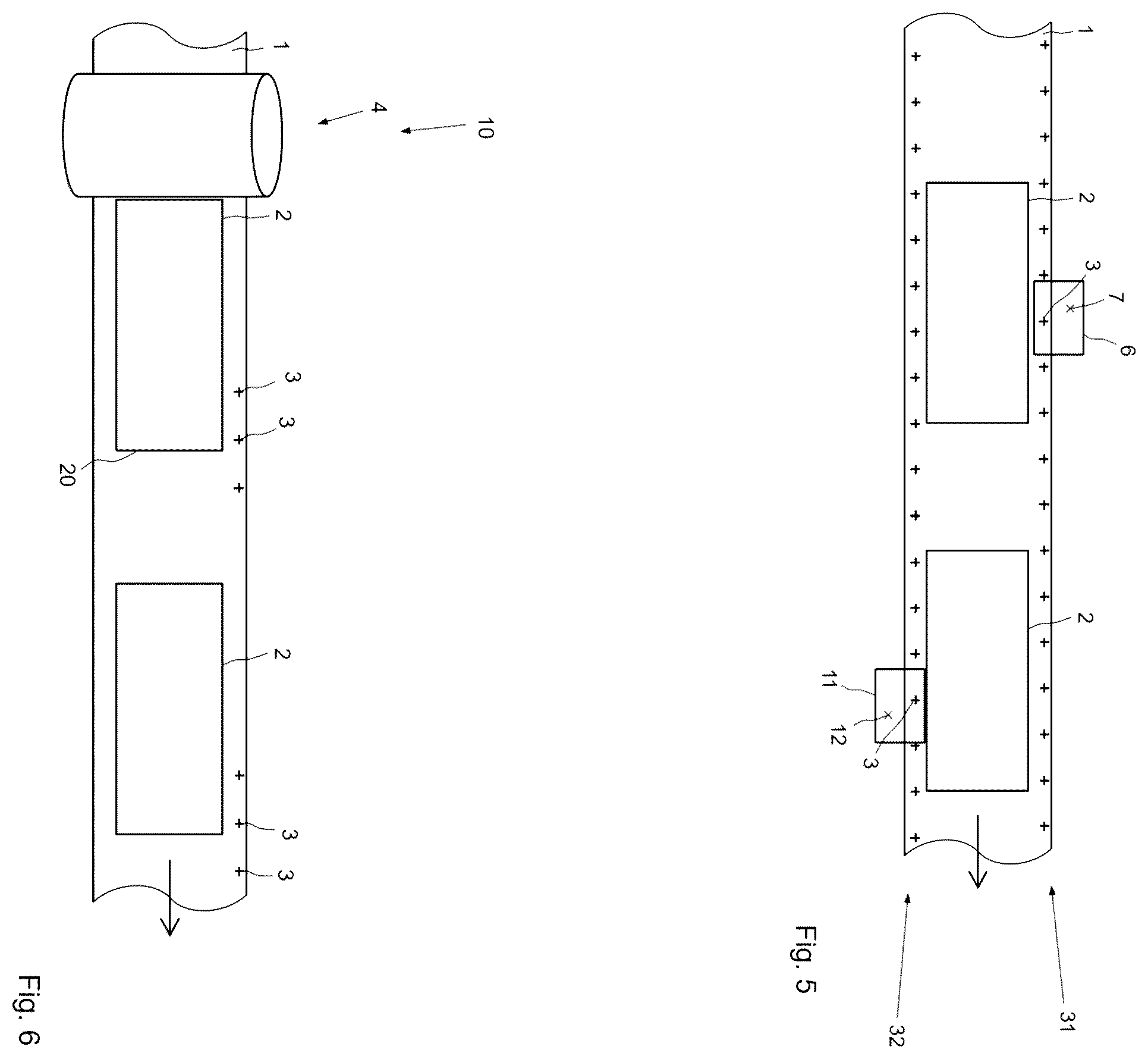 Patent US12612280 Figure 3 – Method and device for positionally accurate processing of a material web