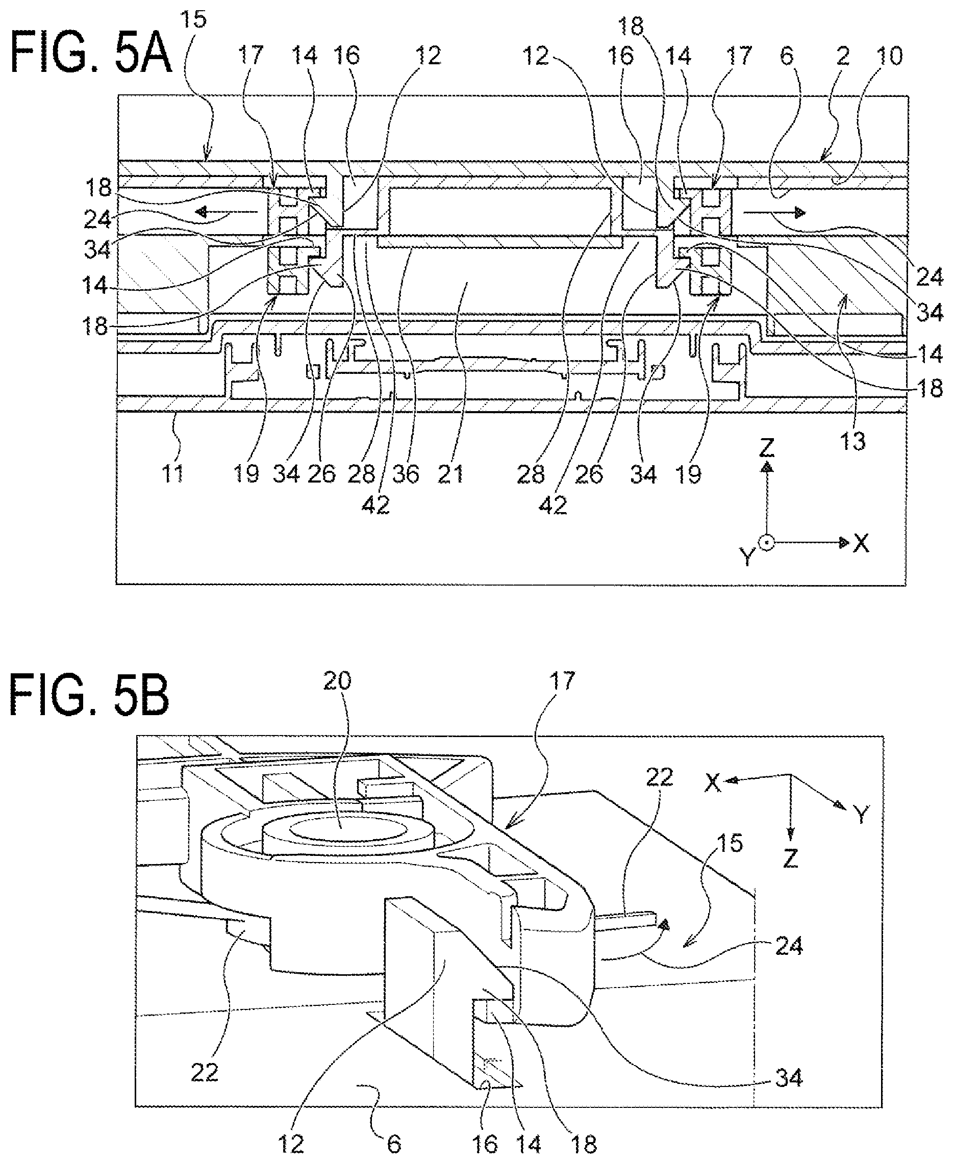 Patent US12612281 Figure 5 – Medium transport device and image reading apparatus