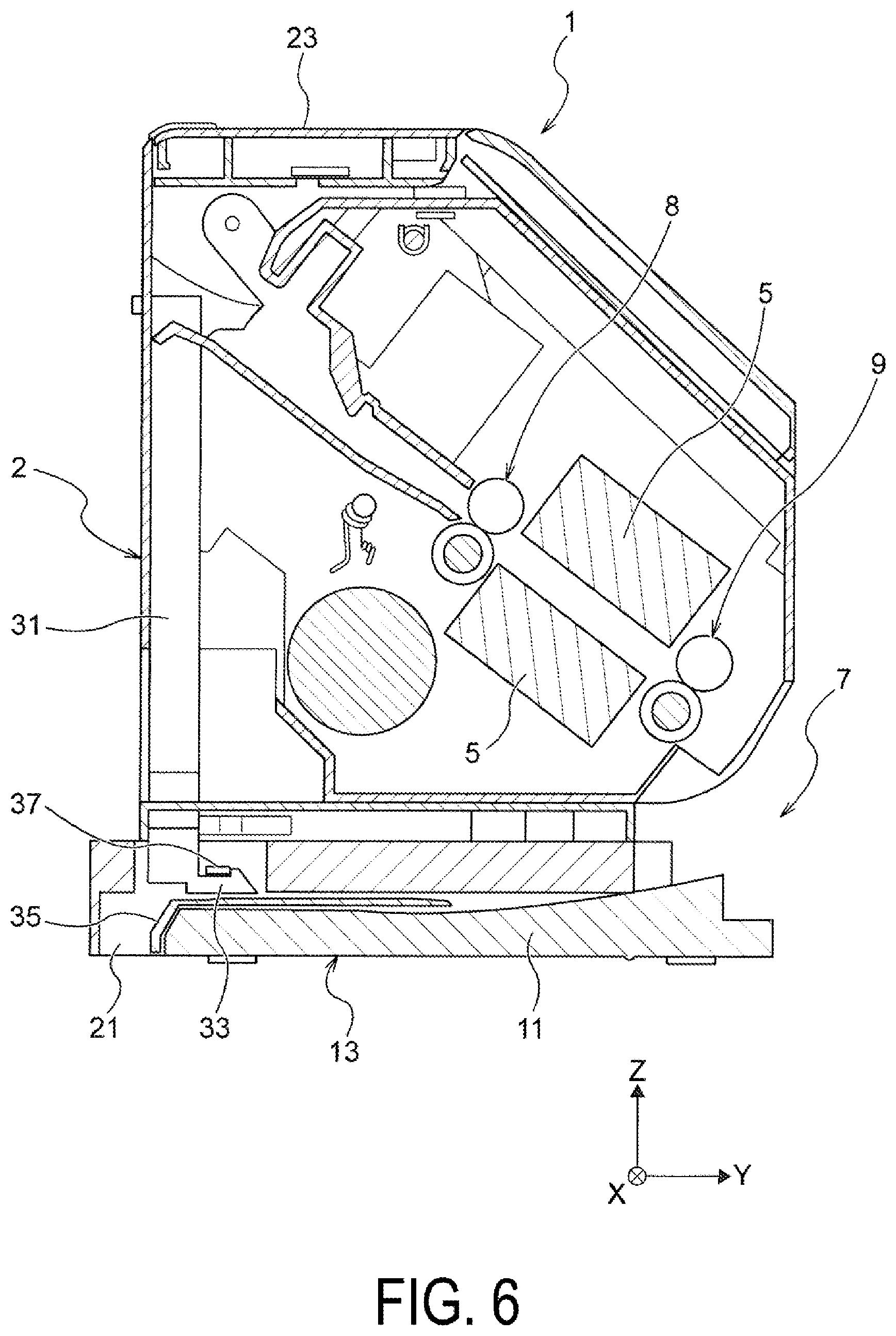 Patent US12612281 Figure 6 – Medium transport device and image reading apparatus