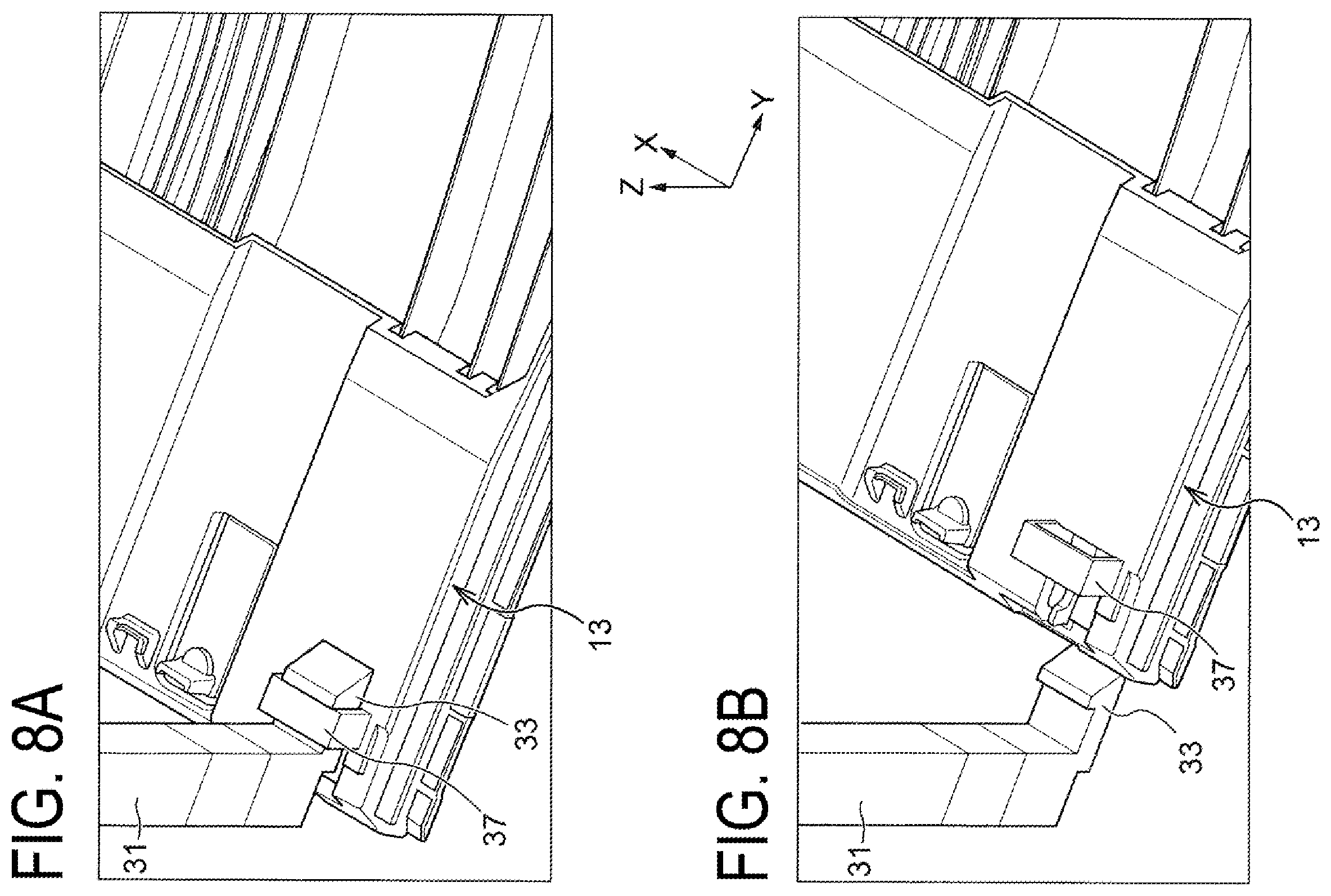 Patent US12612281 Figure 8 – Medium transport device and image reading apparatus