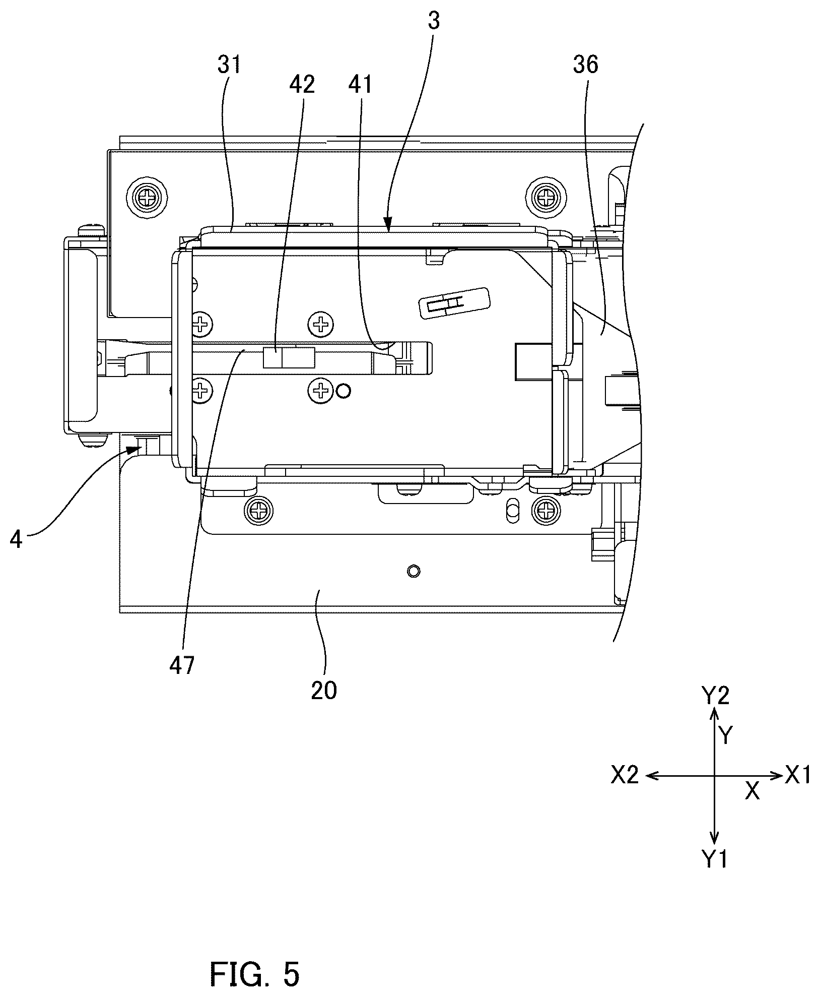 Patent US12612282 Figure 5 – Card issuing device