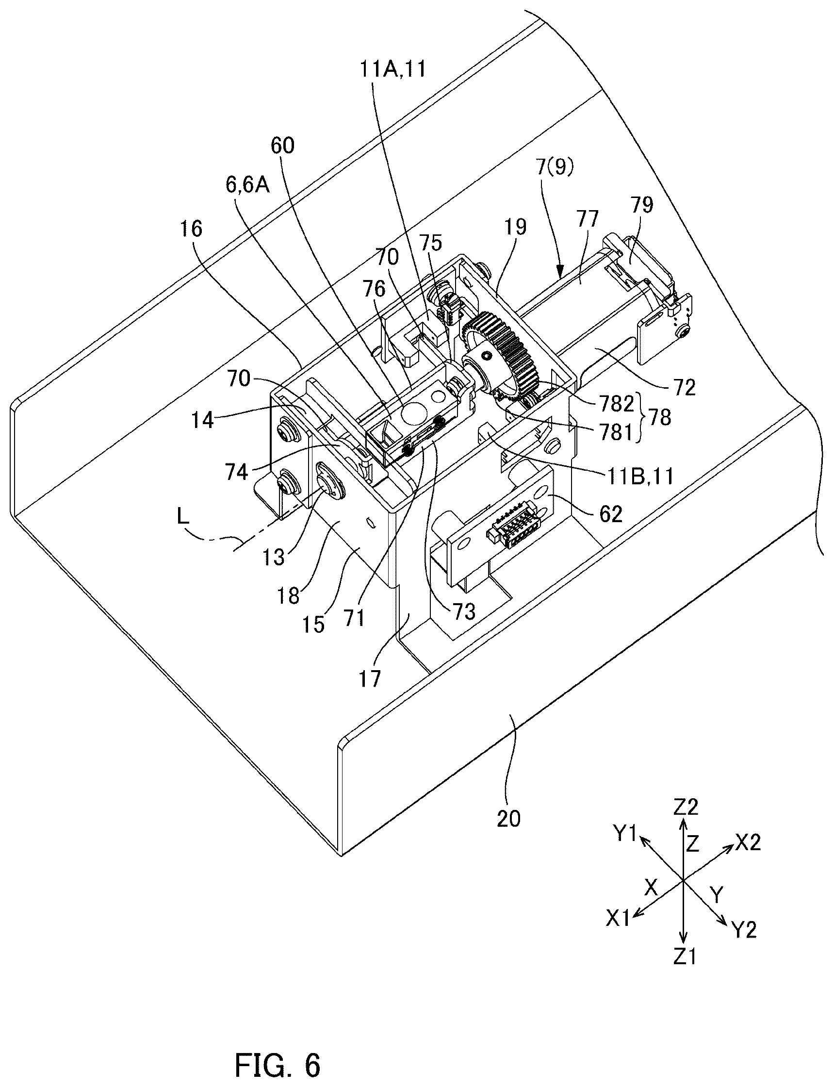 Patent US12612282 Figure 6 – Card issuing device