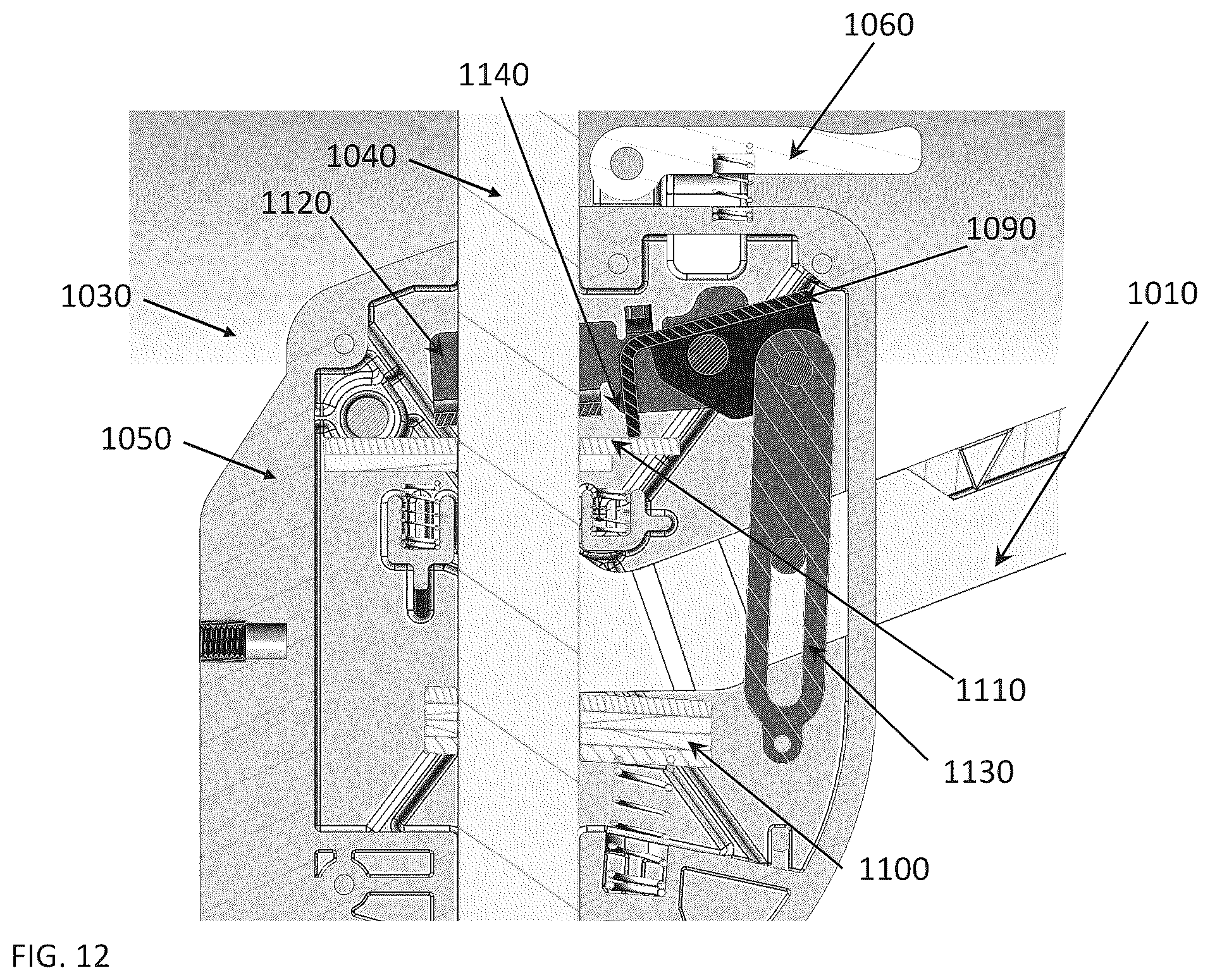 Patent US12612292 Figure 14 – Lifting and lowering tool