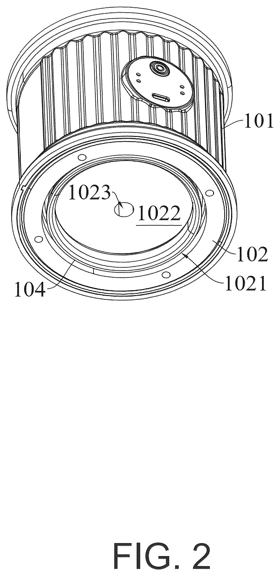 Patent US12612295 Figure 2 – Multi-purpose vacuum machine