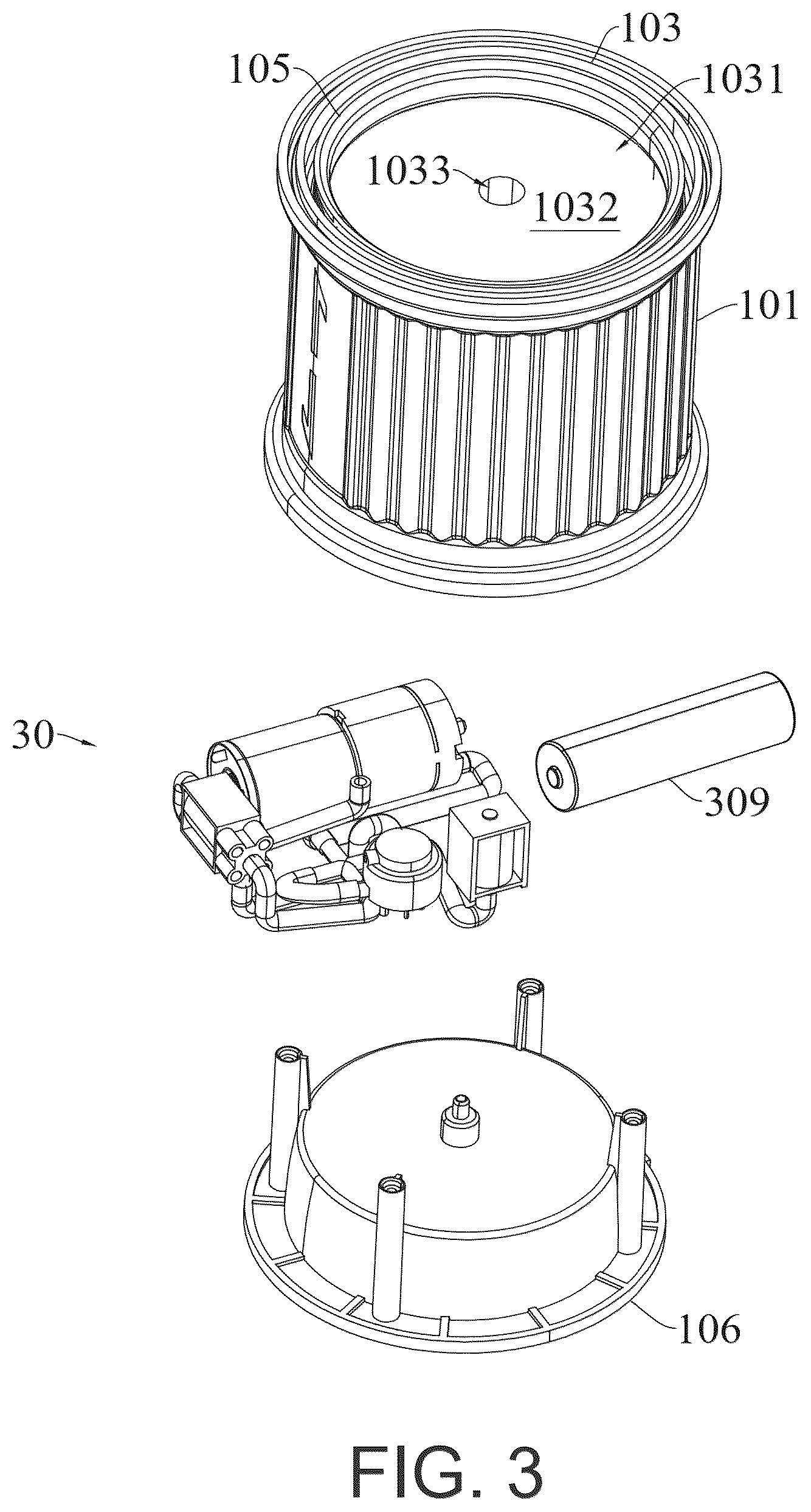 Patent US12612295 Figure 3 – Multi-purpose vacuum machine