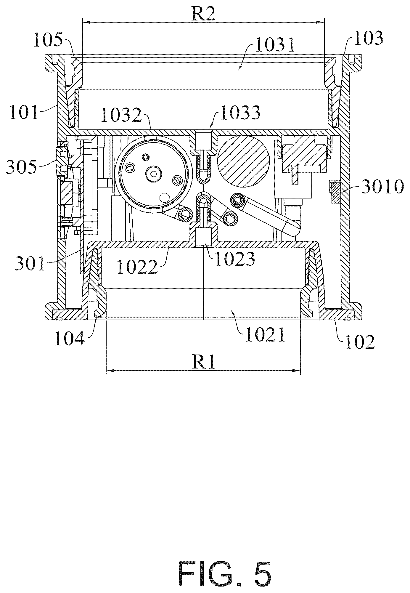 Patent US12612295 Figure 5 – Multi-purpose vacuum machine