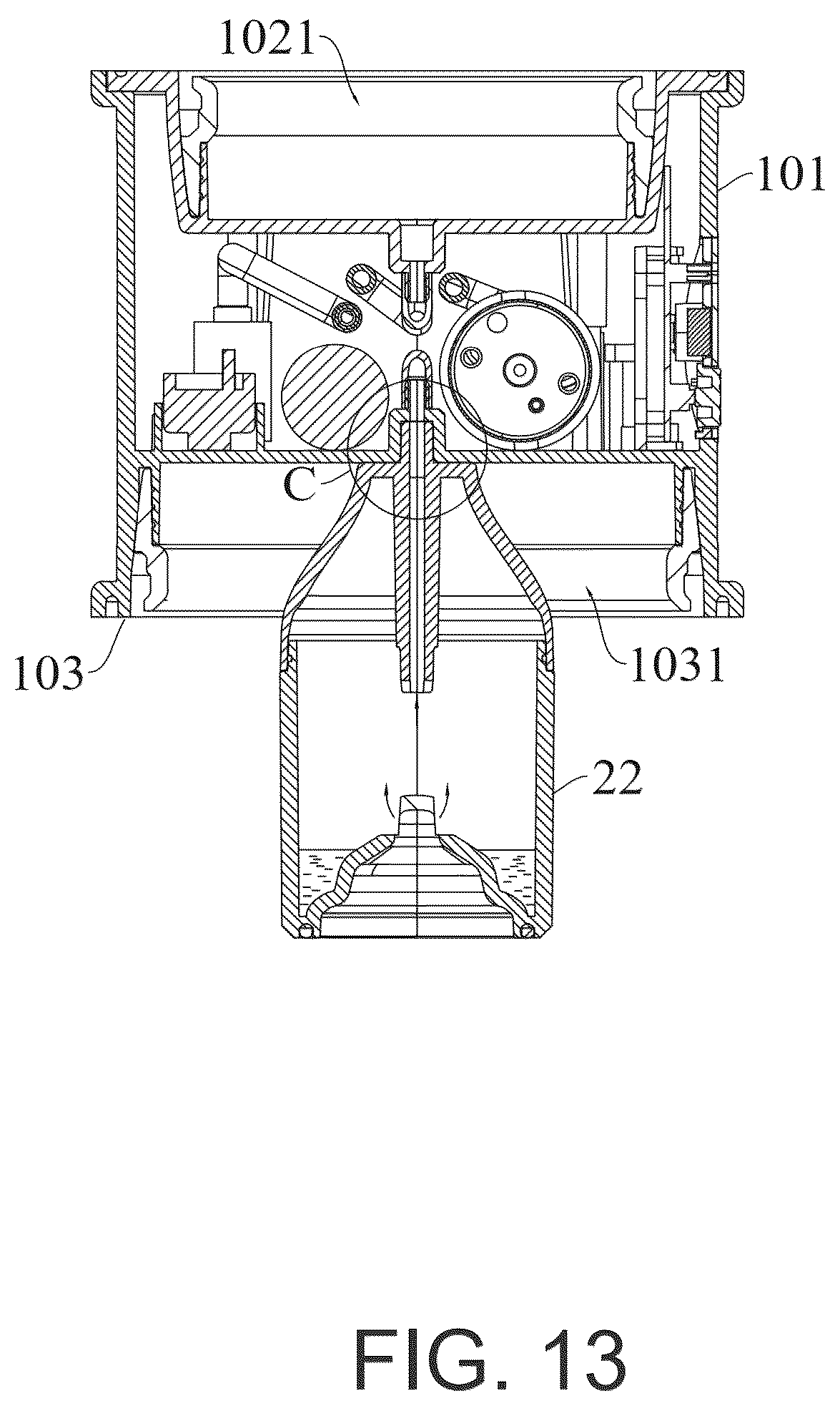 Patent US12612295 Figure 13 – Multi-purpose vacuum machine