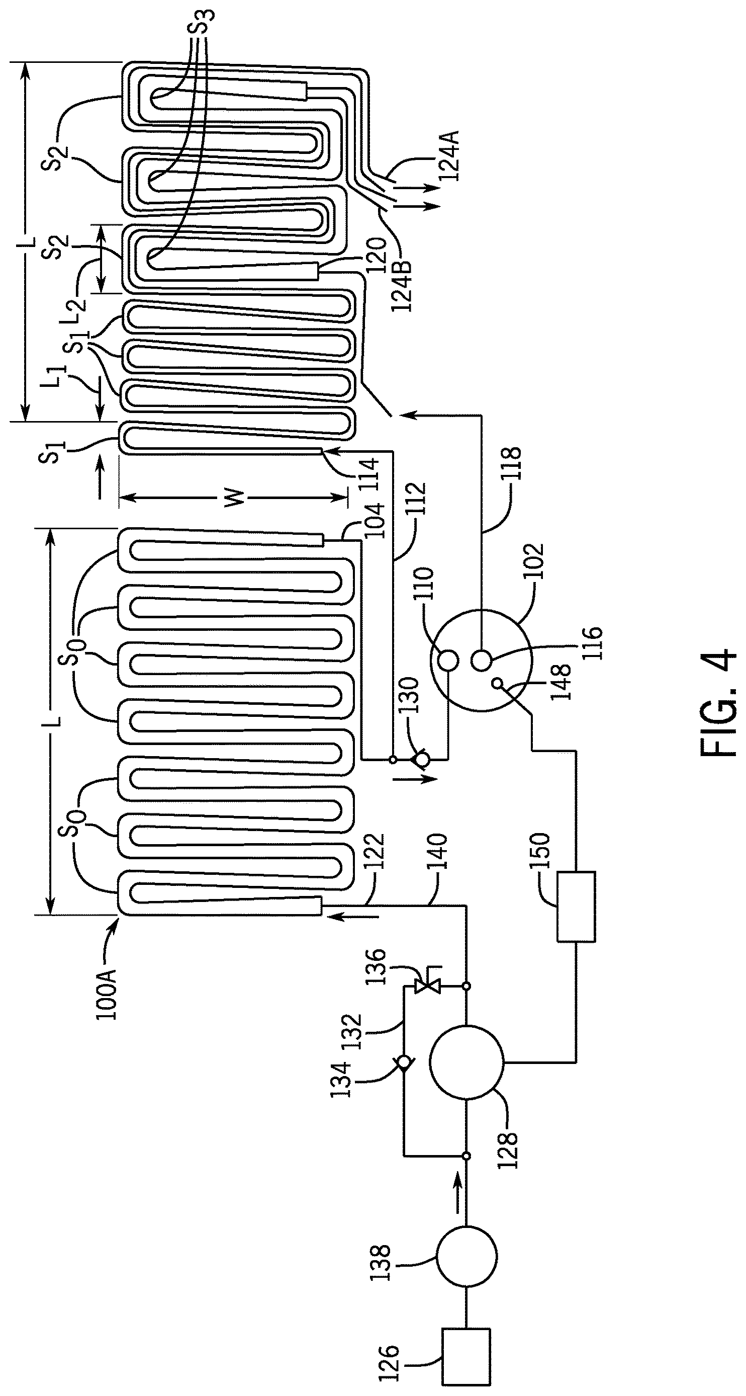 Patent US12612296 Figure 4 – Cold plate prechill circuit