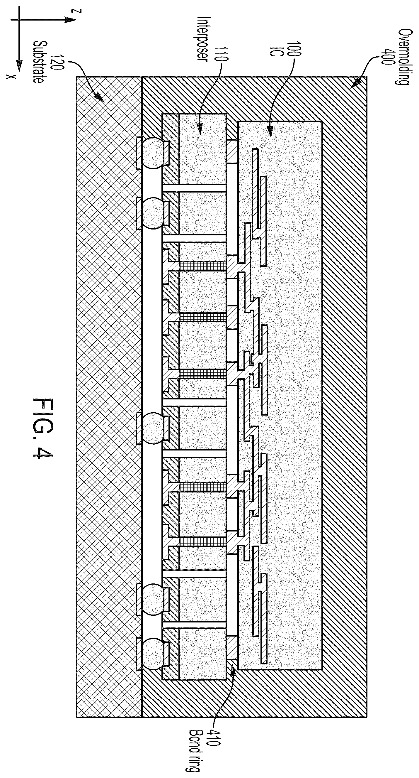 Patent US12612303 Figure 7 – Stress isolation for integrated circuit package integration