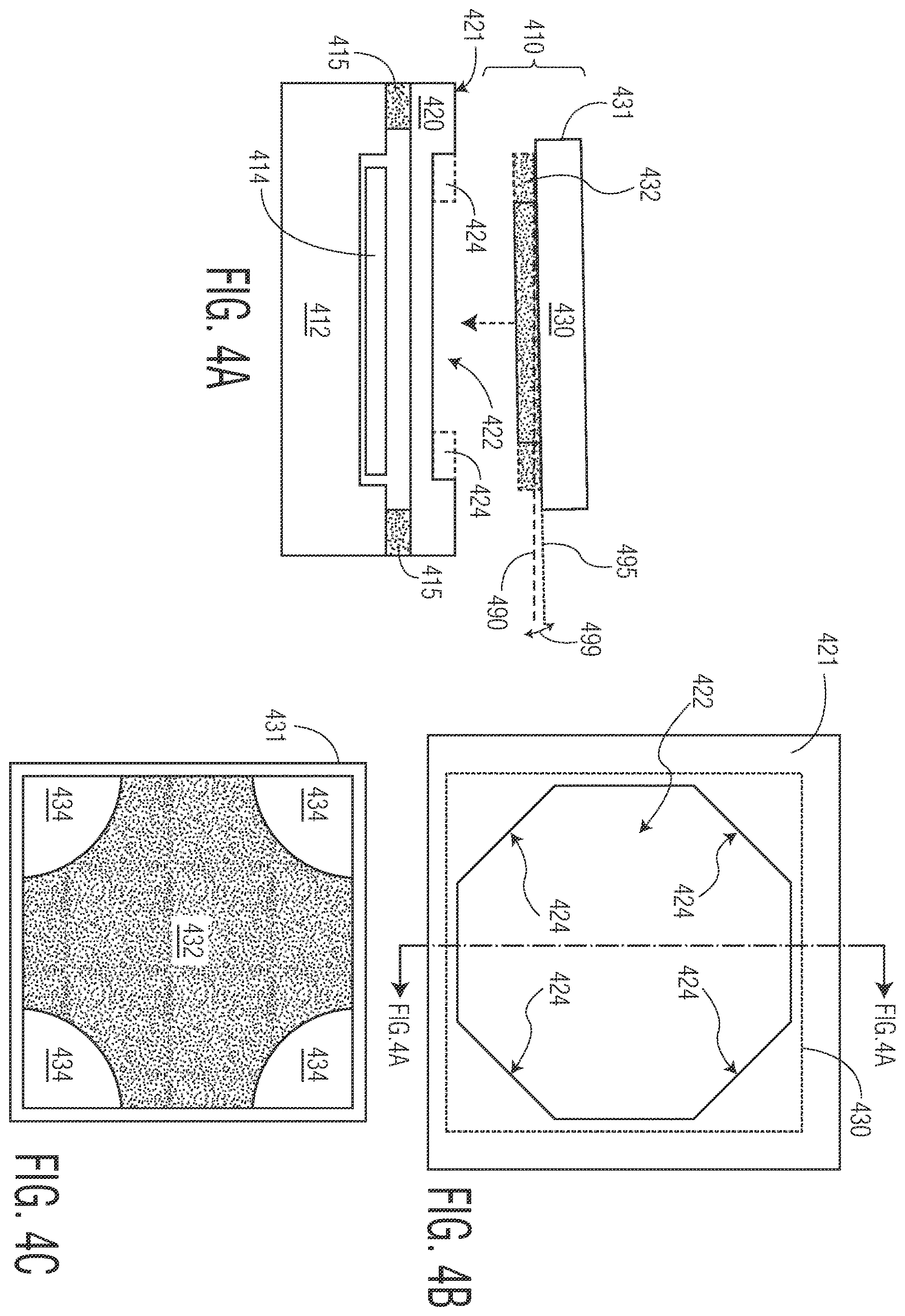 Patent US12612306 Figure 4 – Die stacking with controlled angular alignment