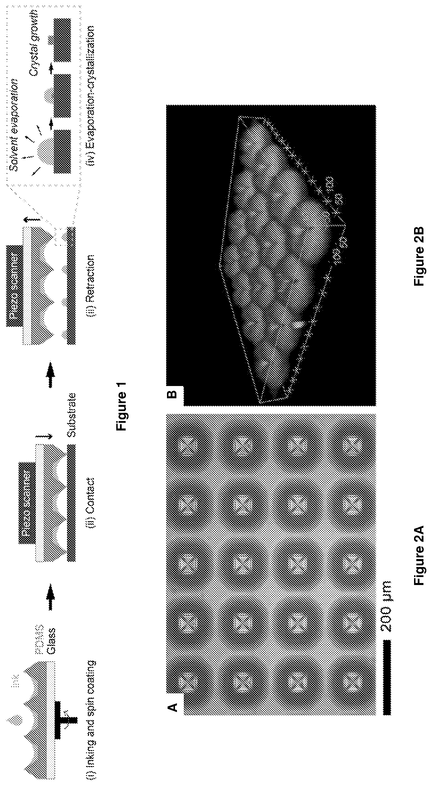 Patent US12612314 Figure 1 – Halide perovskite nanocrystal array and its preparation