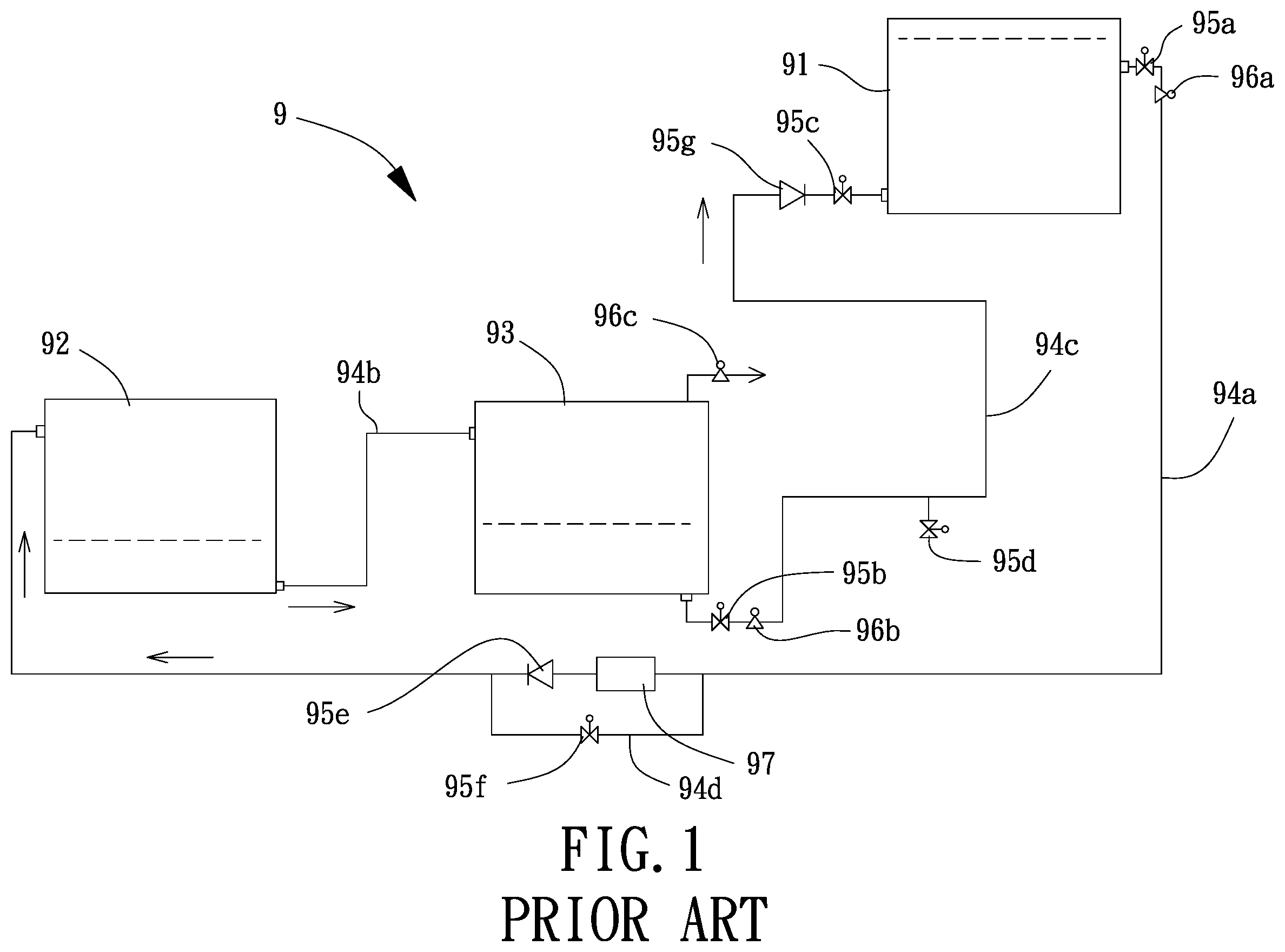 Patent US12612318 Figure 1 – Multi-stage circulating separation equipment