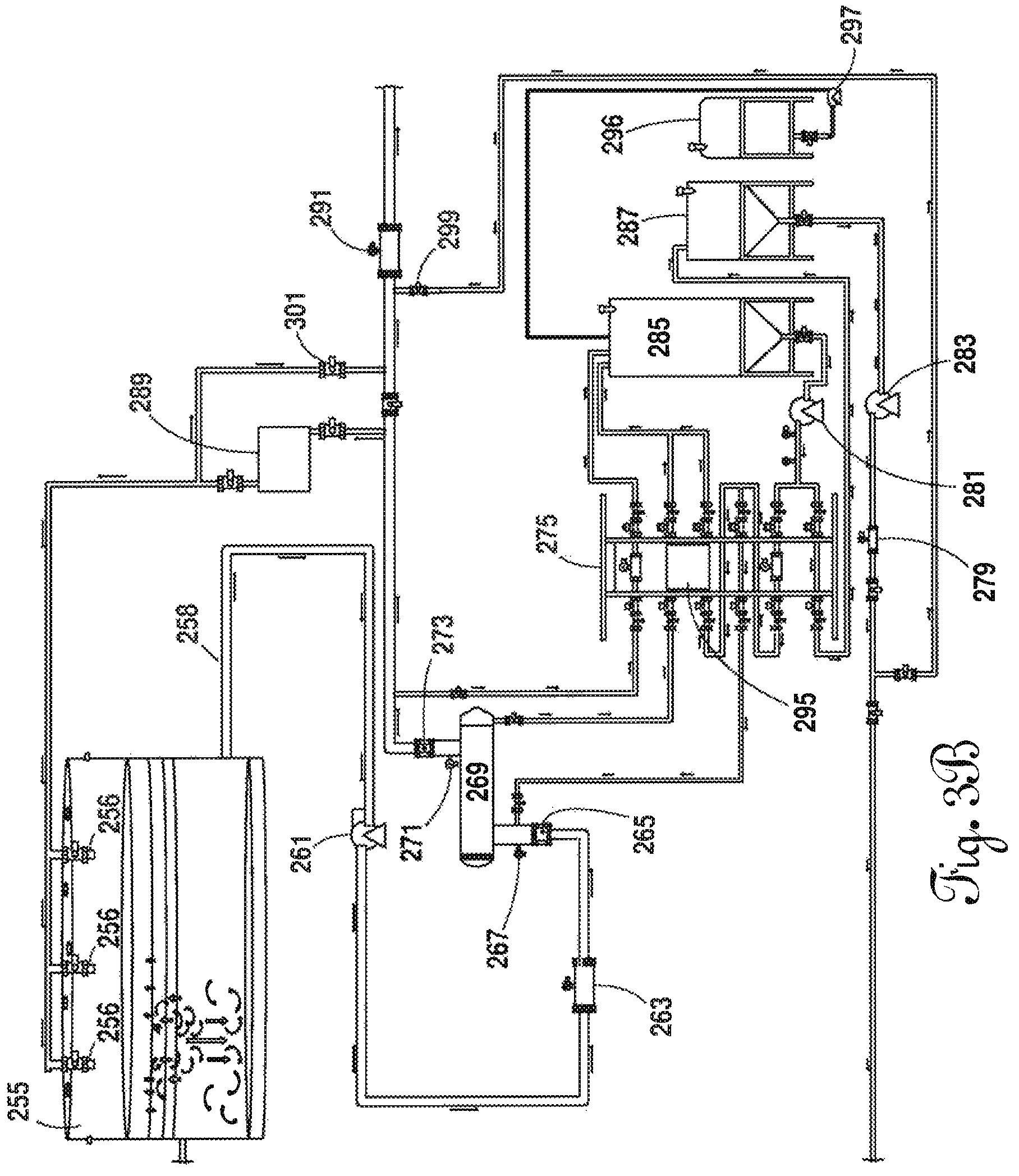 Patent US12612323 Figure 5 – Process for dissociating, chelating, and dissolving solids, suspended solids, and bacteria, harvesting and liberating oxygen bound to other substances, and preventing dissolved solids from precipitating and reprecipitating in oil separation systems