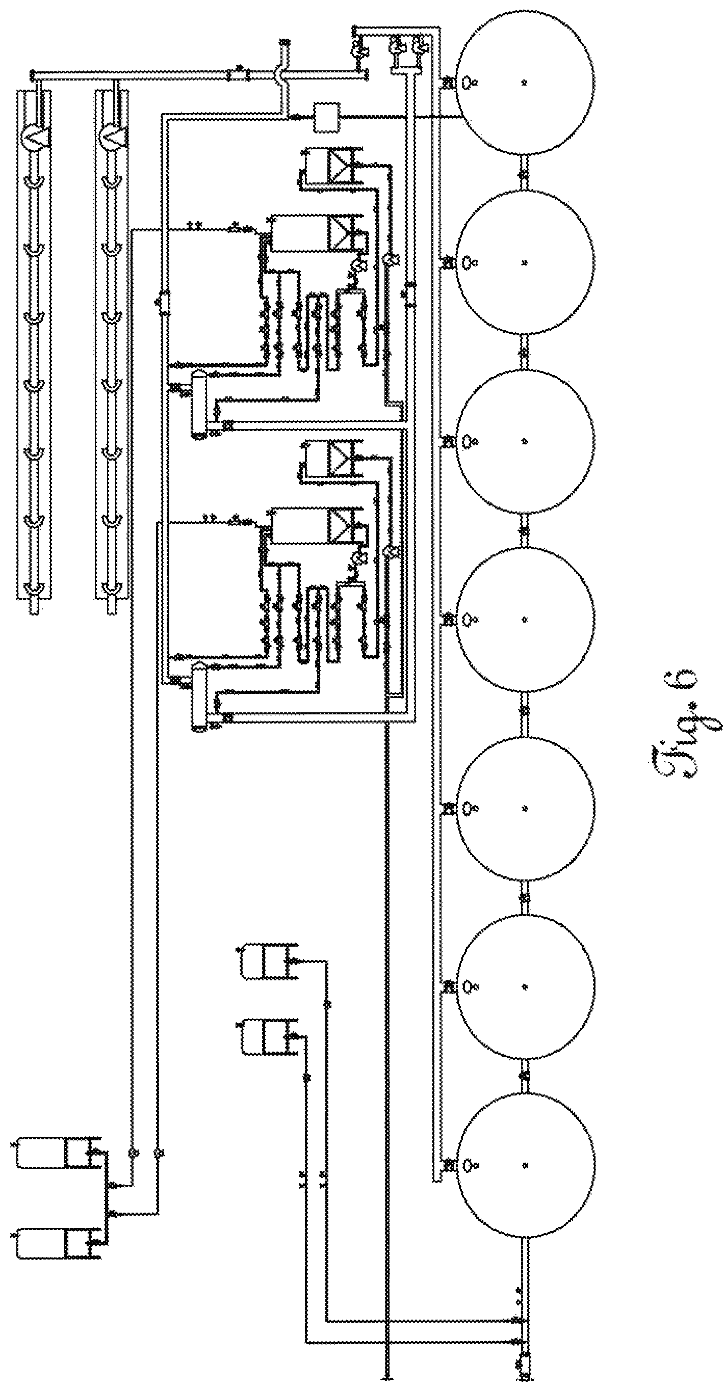 Patent US12612323 Figure 12 – Process for dissociating, chelating, and dissolving solids, suspended solids, and bacteria, harvesting and liberating oxygen bound to other substances, and preventing dissolved solids from precipitating and reprecipitating in oil separation systems