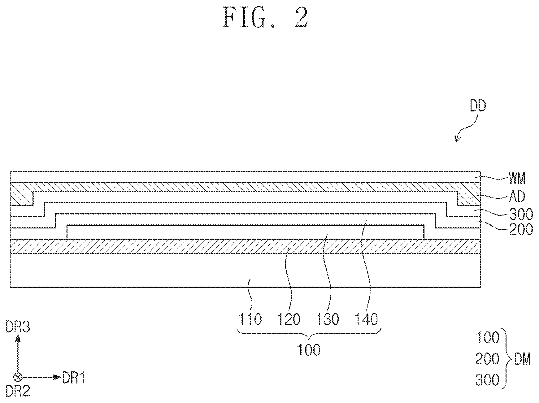 Patent US12612331 Figure 3 – Window and display device having the same