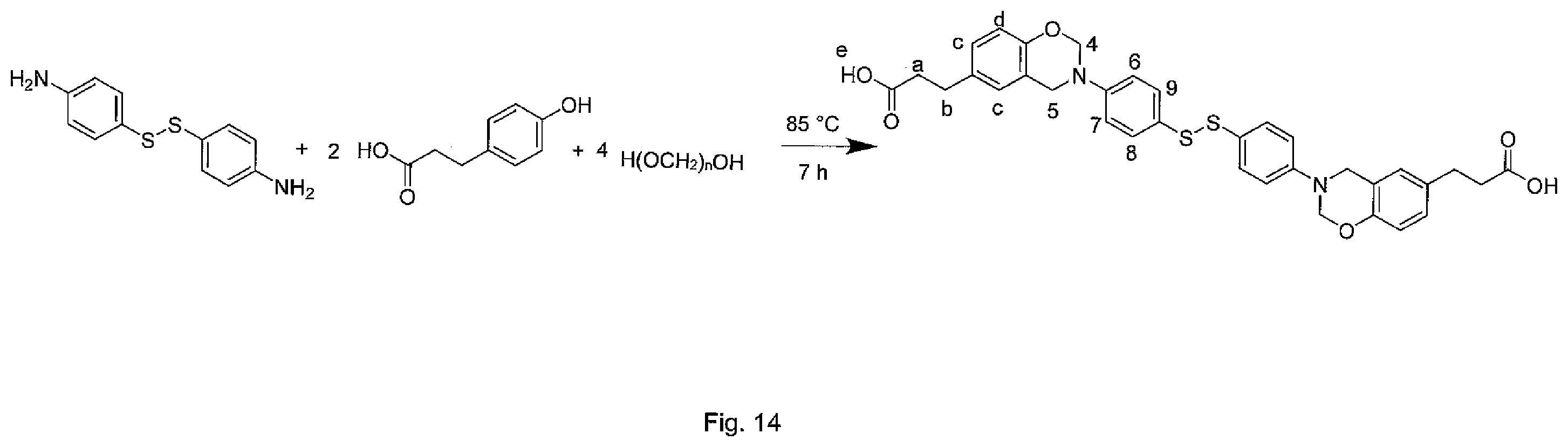 Patent US12612373 Figure 14 – Benzoxazine derivatives vitrimers